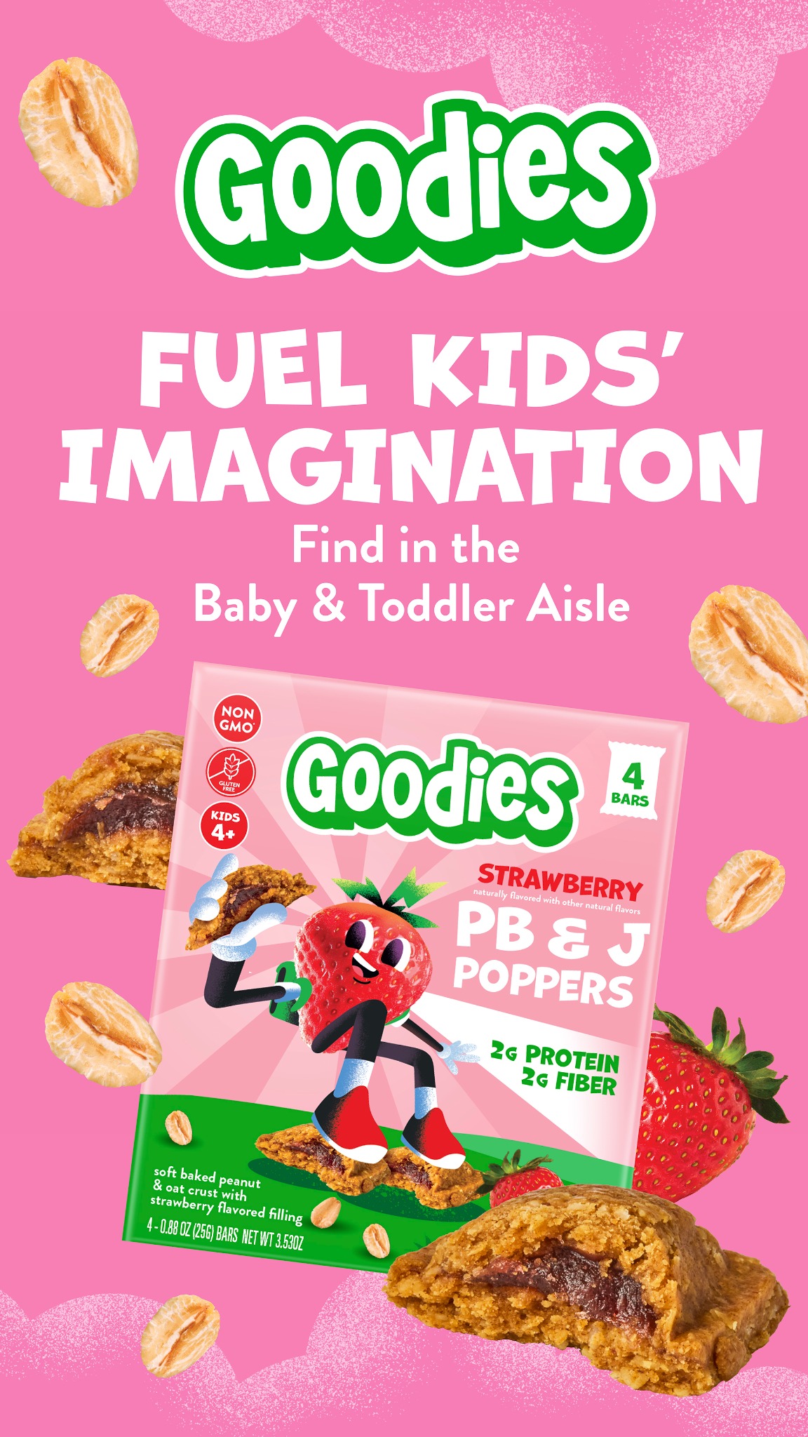 Goodies Kids Snacks Facebook ad from Jun 1, 2026