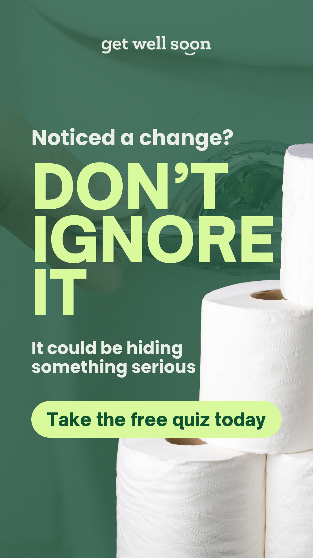Get Well Soon Facebook ad