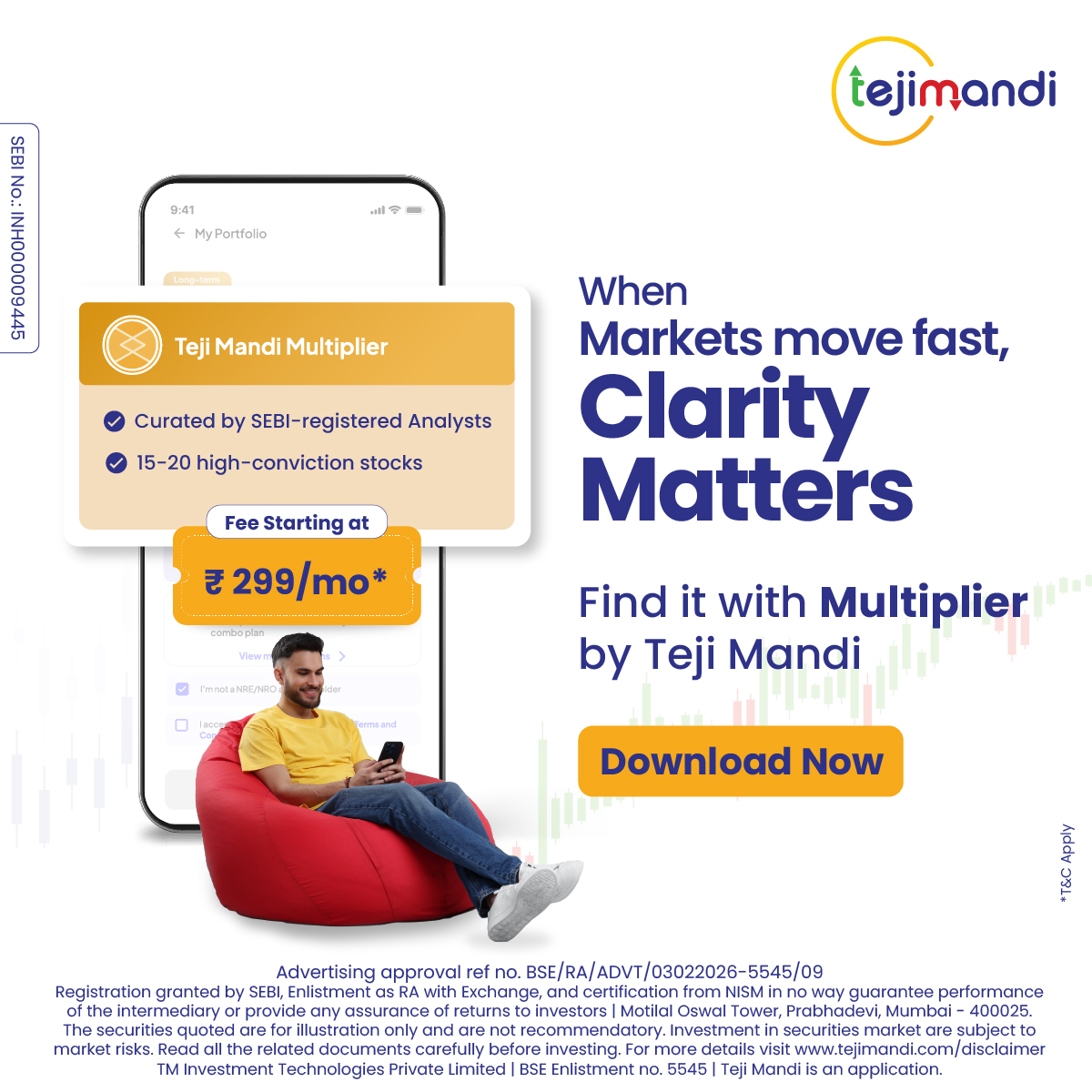Teji Mandi Facebook ad