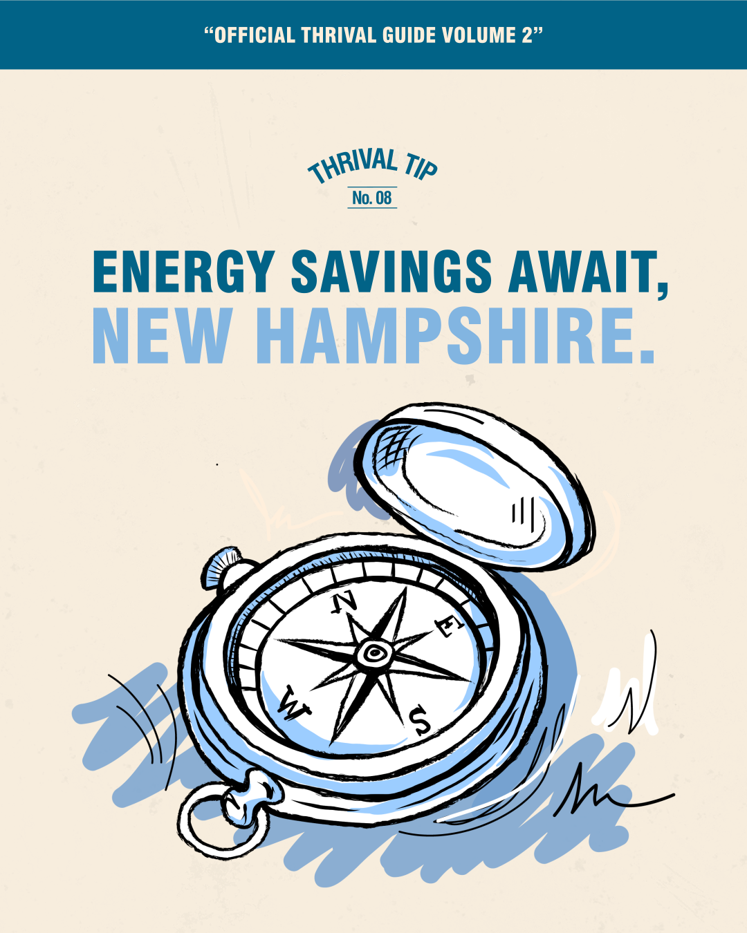 NHSaves Facebook ad: Find rebates at NHSaves.com.