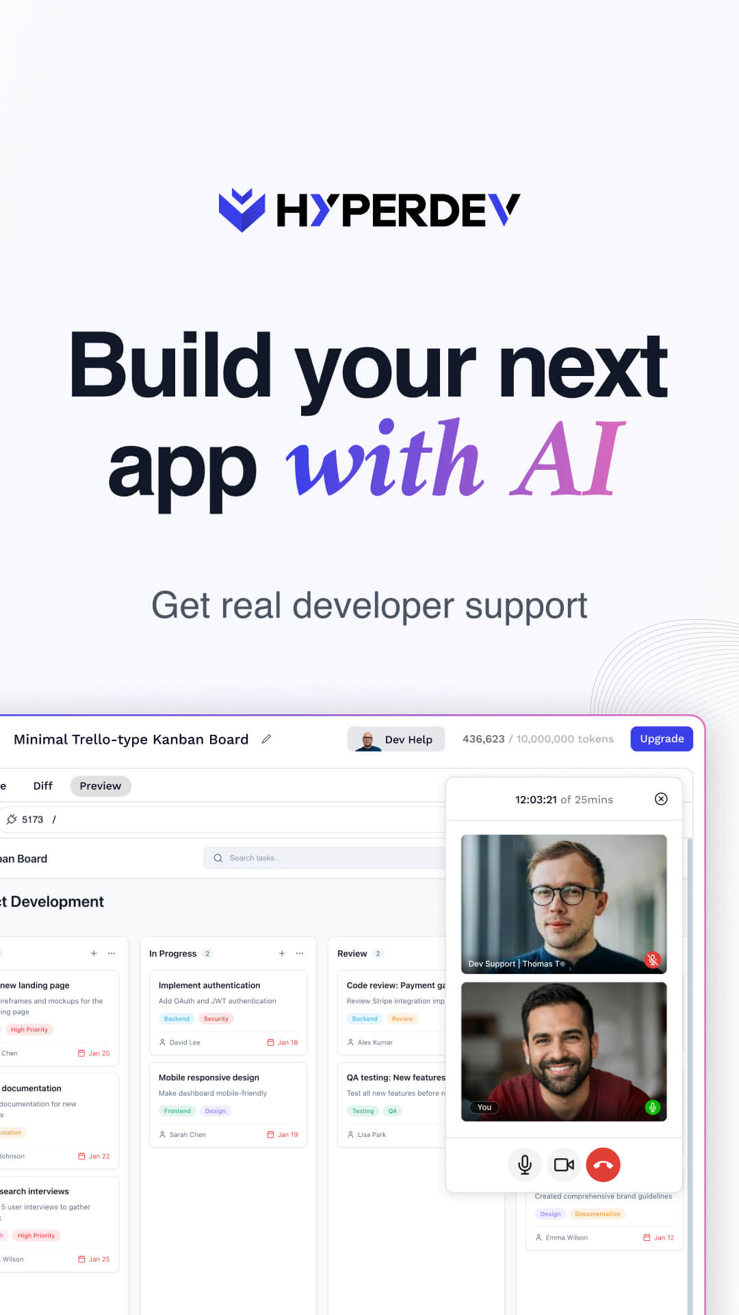 HyperDev Facebook ad from Apr 22, 2026
