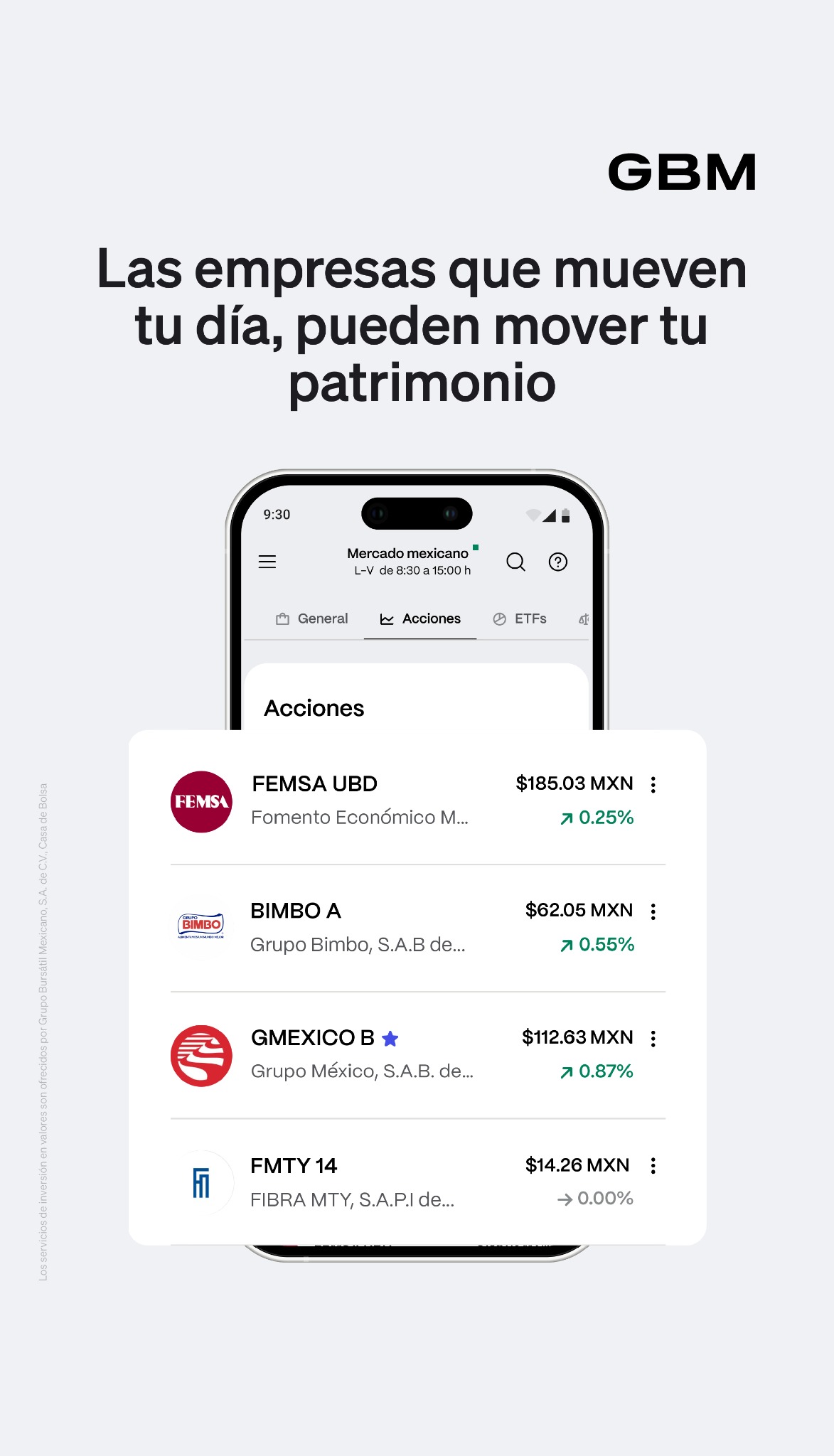 GBM Facebook ad