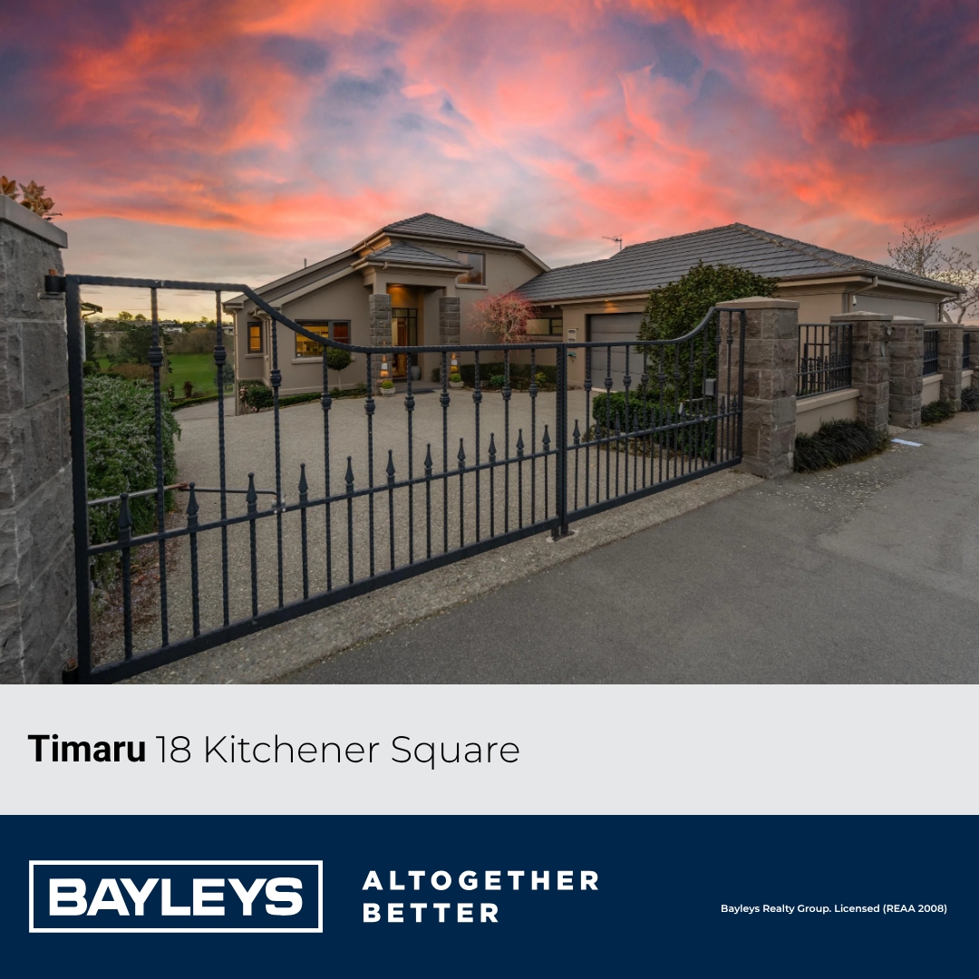 Bayleys Canterbury Facebook ad: 18 Kitchener Square, Timaru