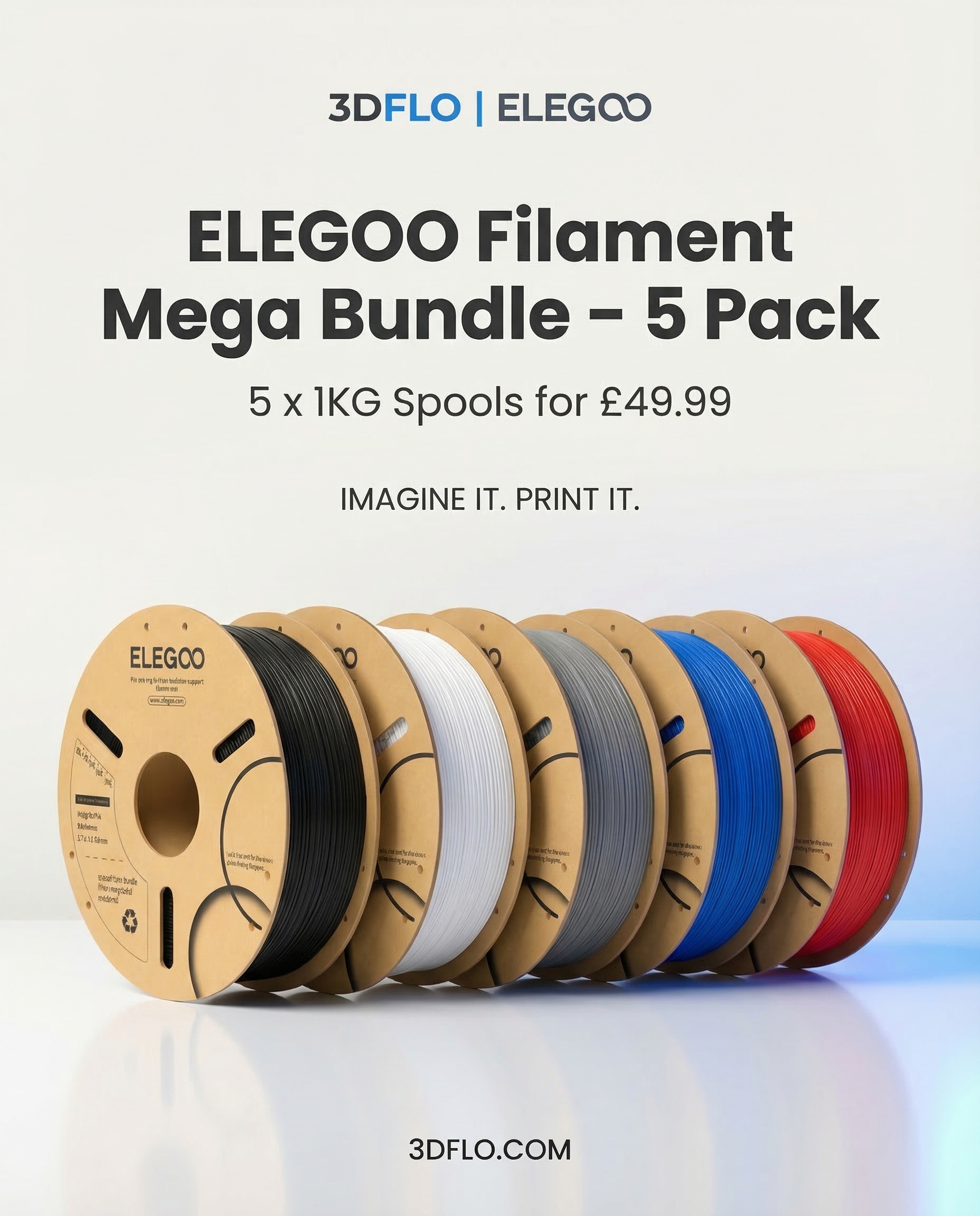 3DFLO Facebook ad: Don't miss out!