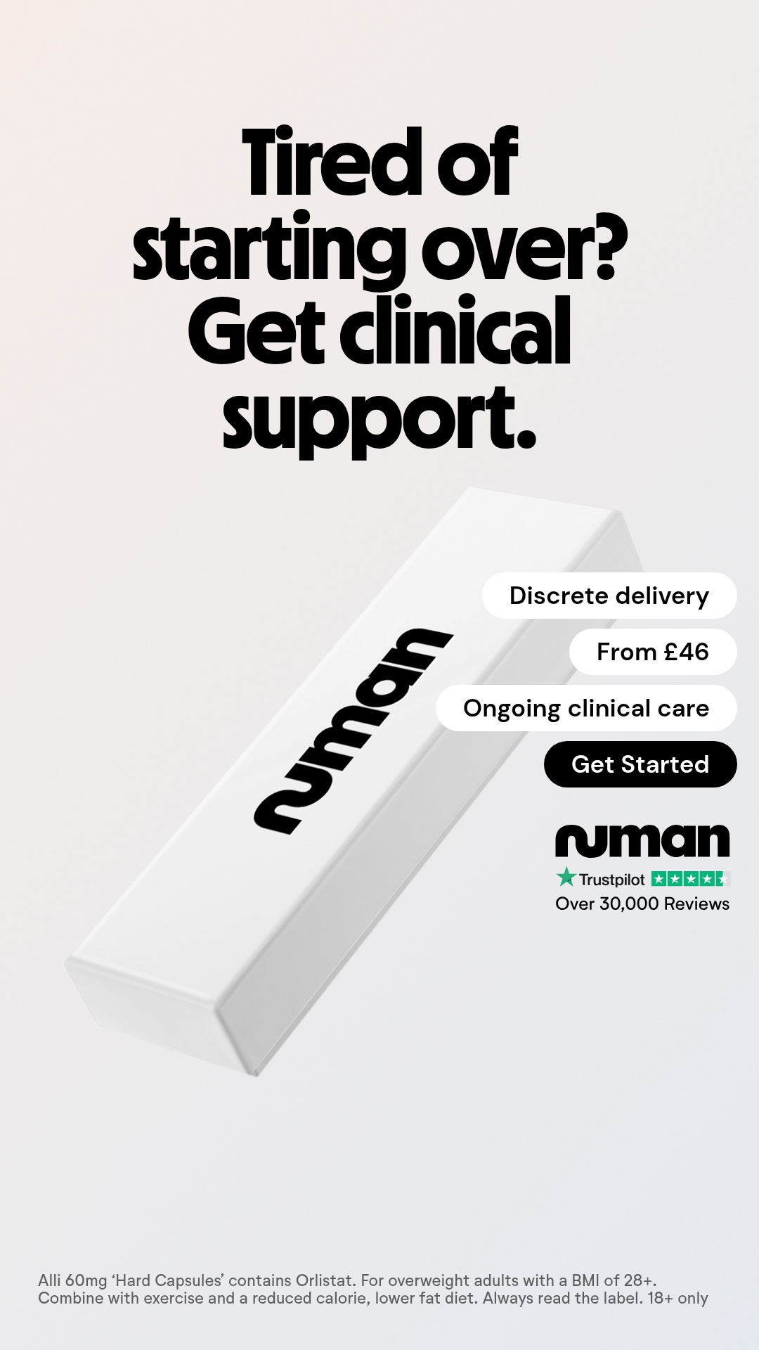 Numan - Digital healthcare Facebook ad