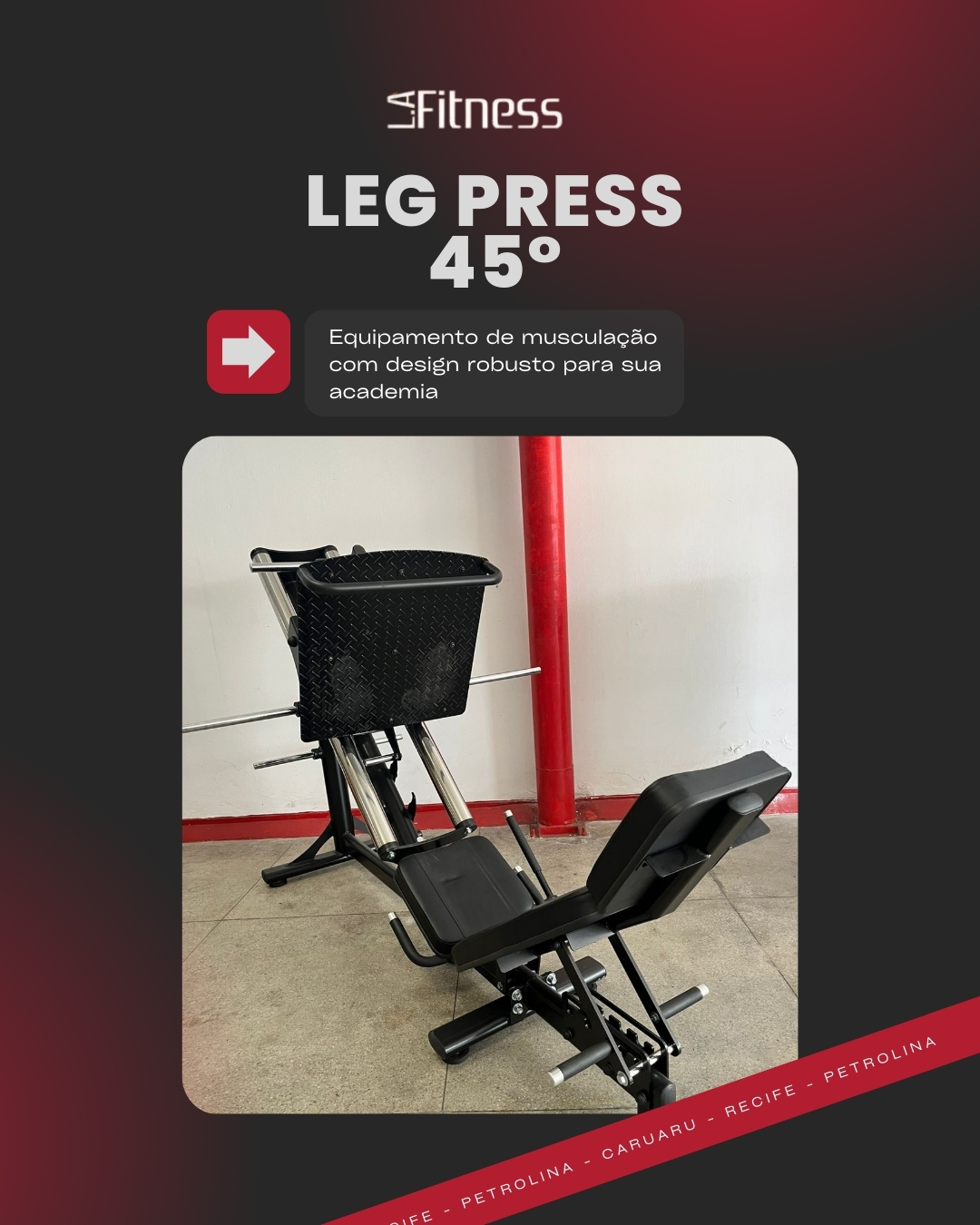 La Fitness Equipamentos Facebook ad