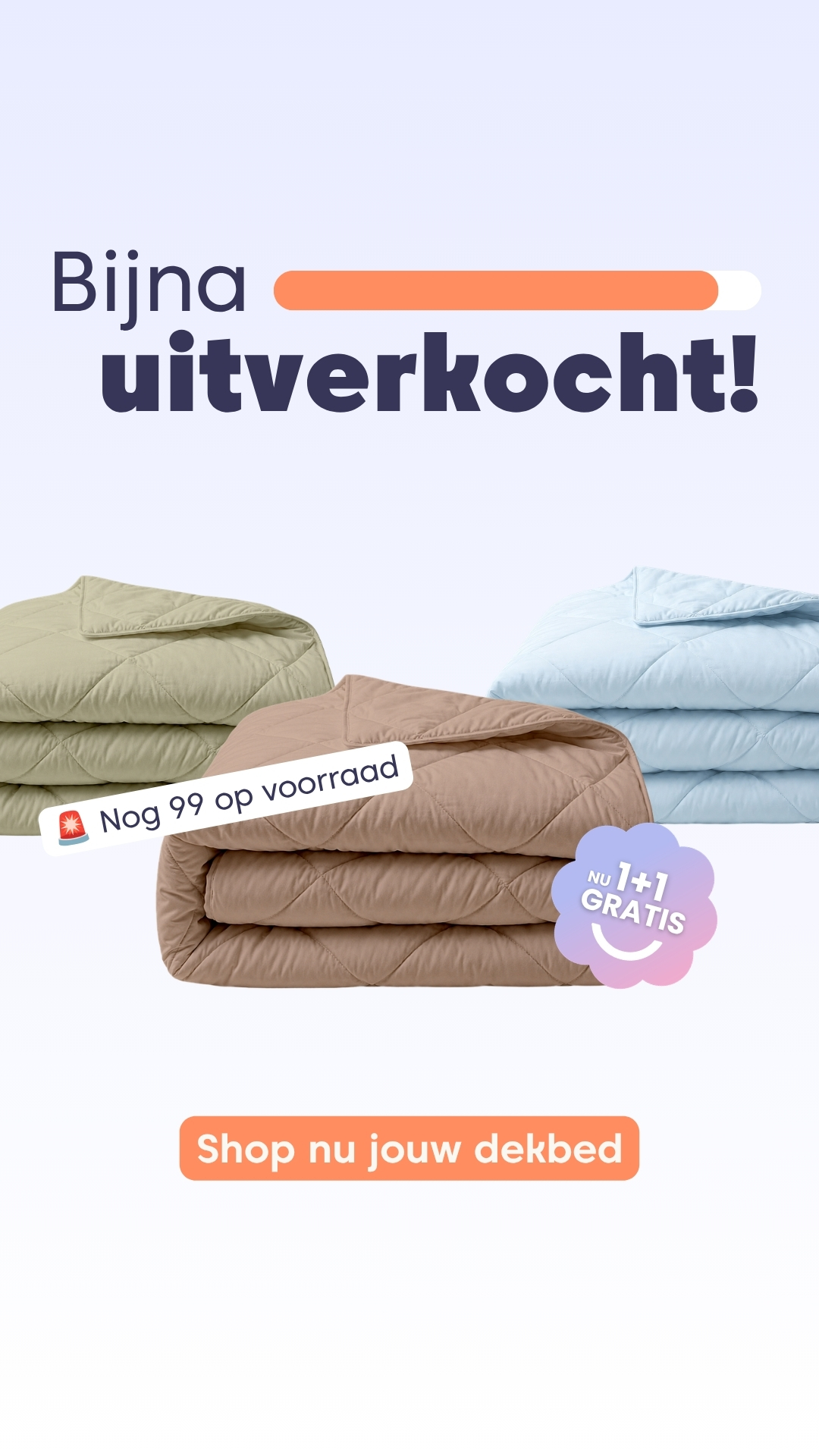 HappyBed Facebook ad