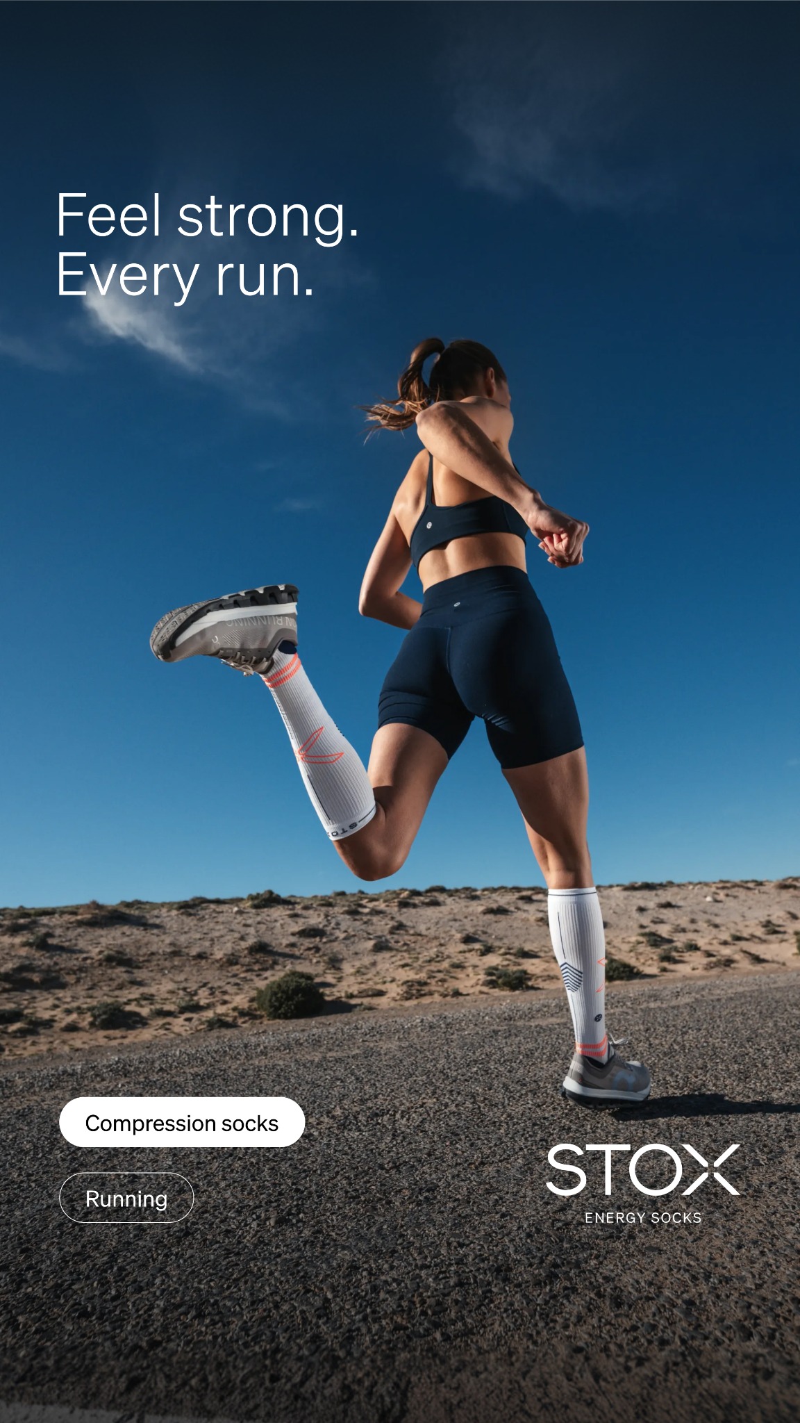 STOX Energy Socks Facebook ad