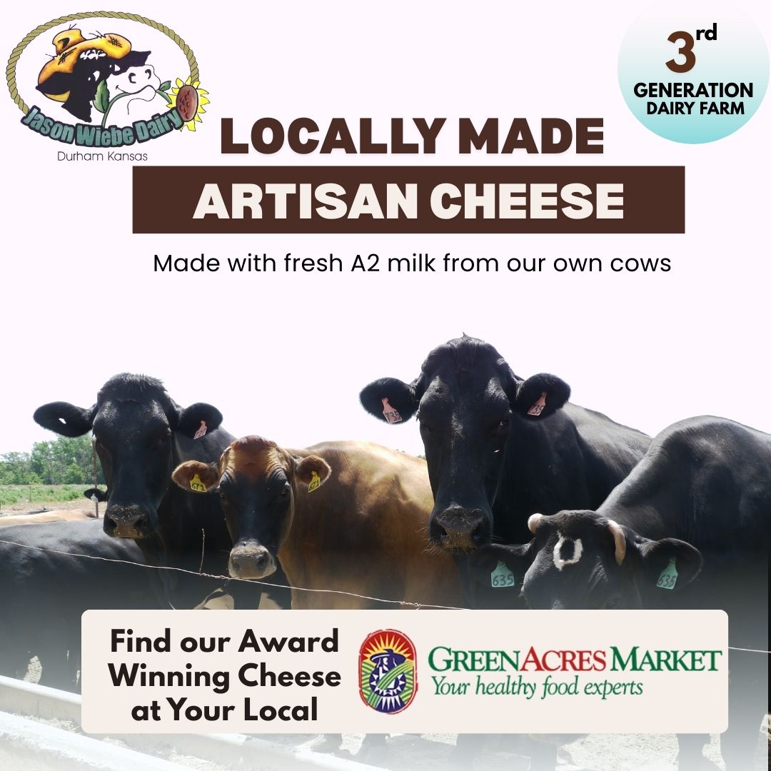 Jason Wiebe Dairy Facebook ad: We know you love high quality ingredients so…