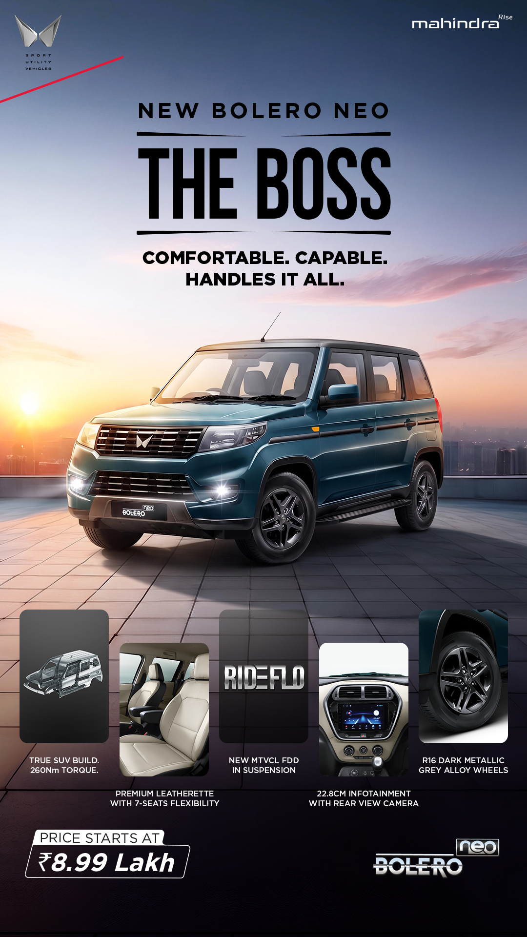 Mahindra Bolero Facebook ad from Jul 10, 2026