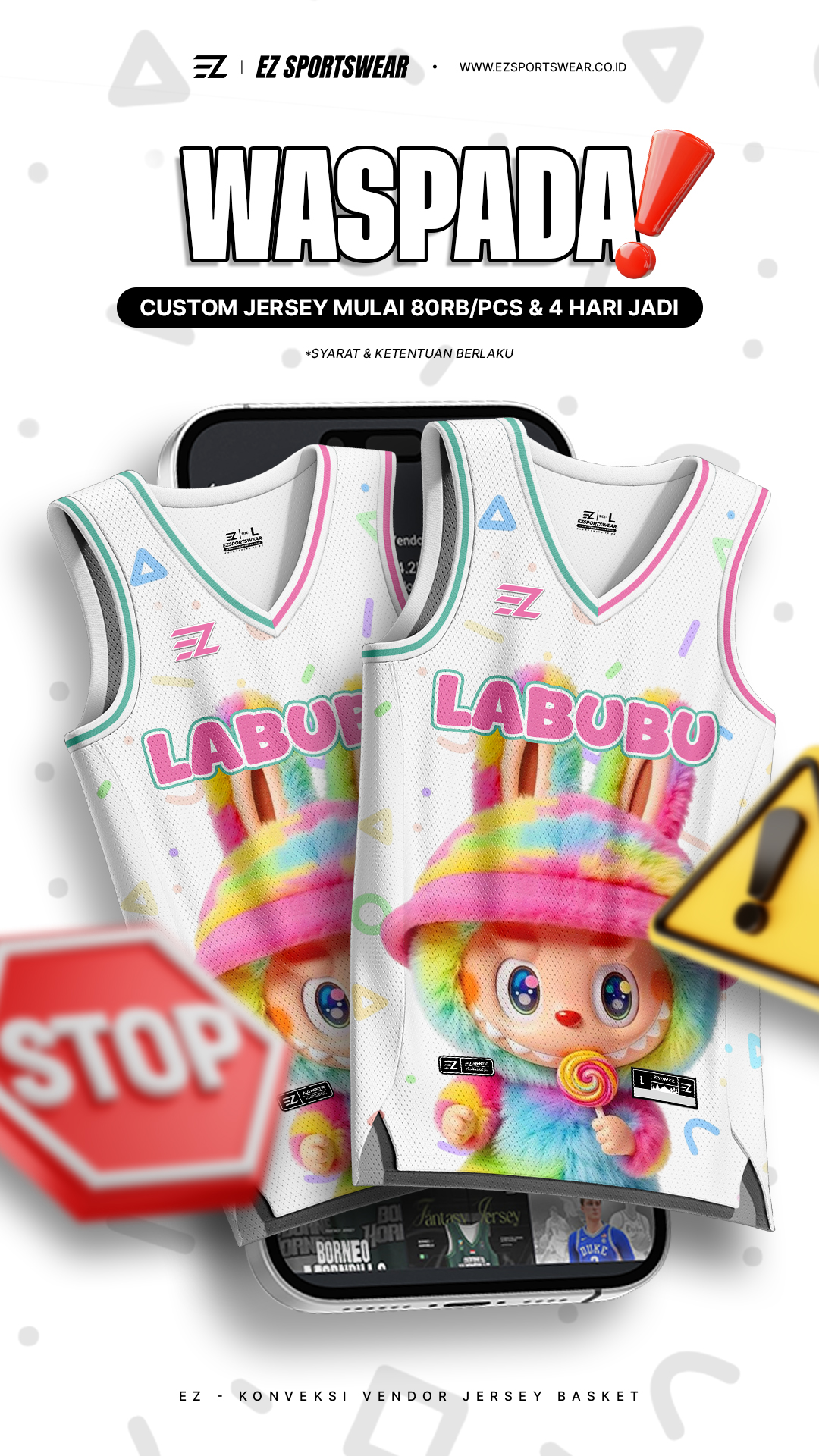 EZ Sportswear Facebook ad