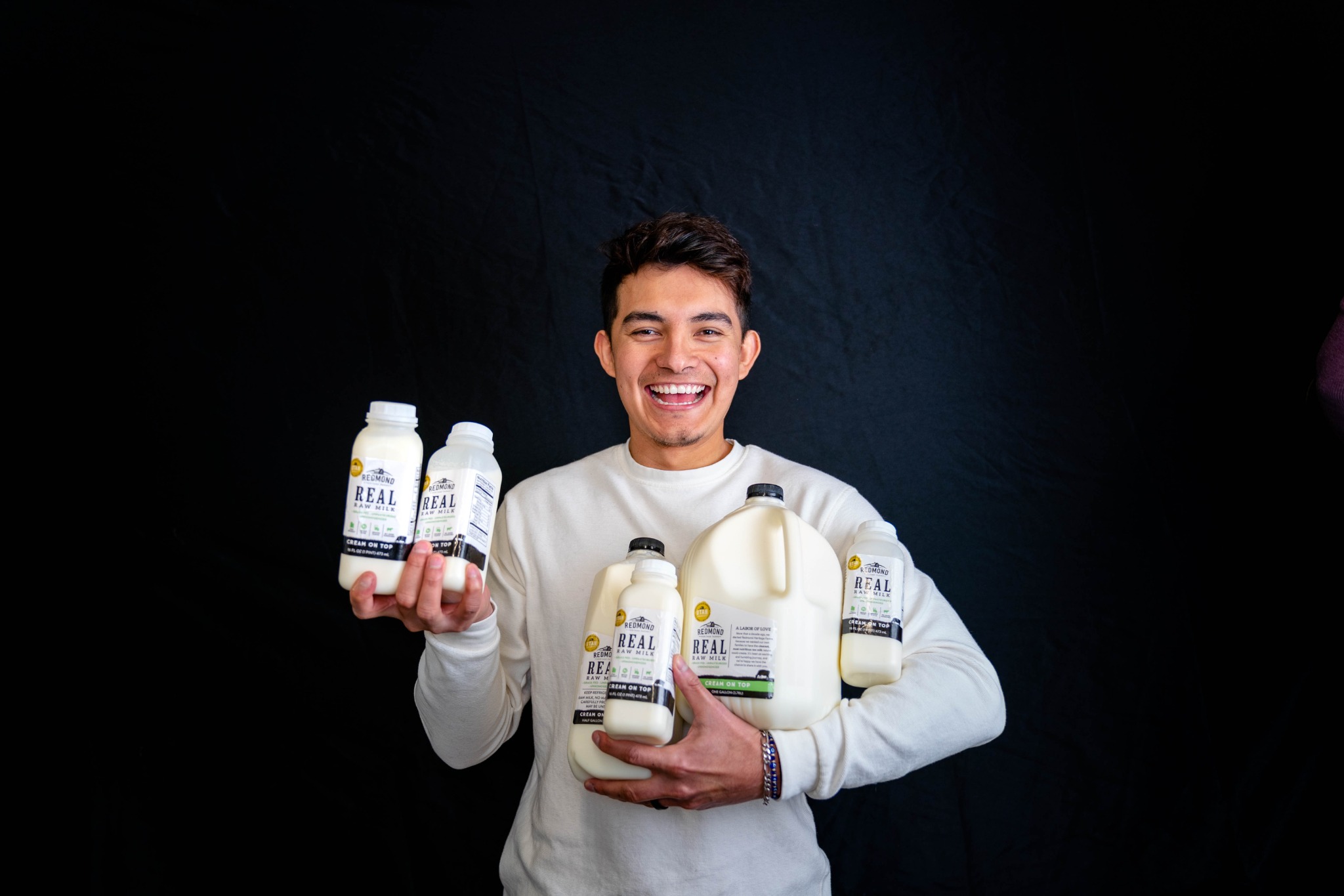 Redmond Heritage Farm Store Facebook ad: Redmond Heritage Farms’ milk is simple, we leave…