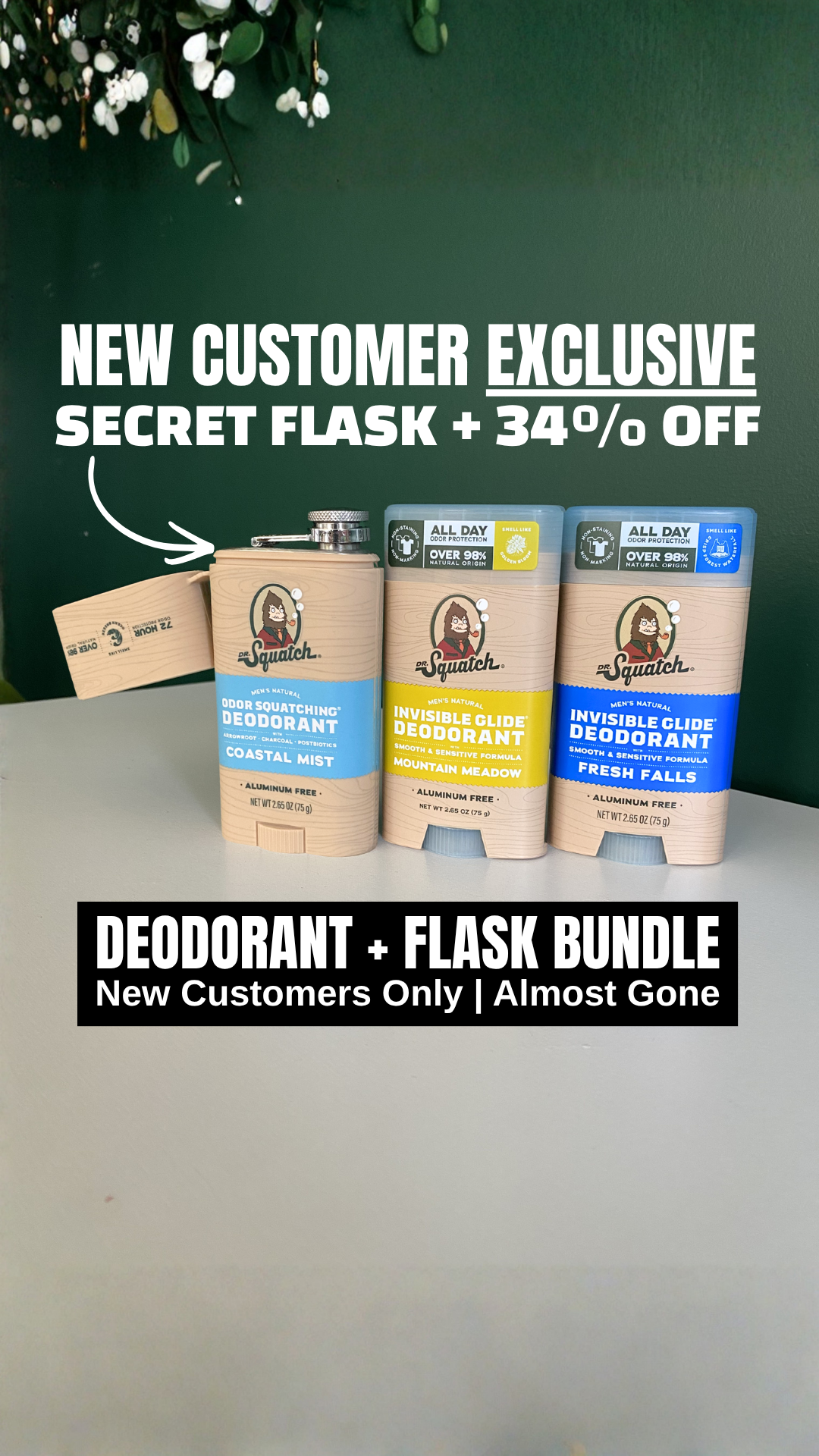 Dr. Squatch Facebook ad