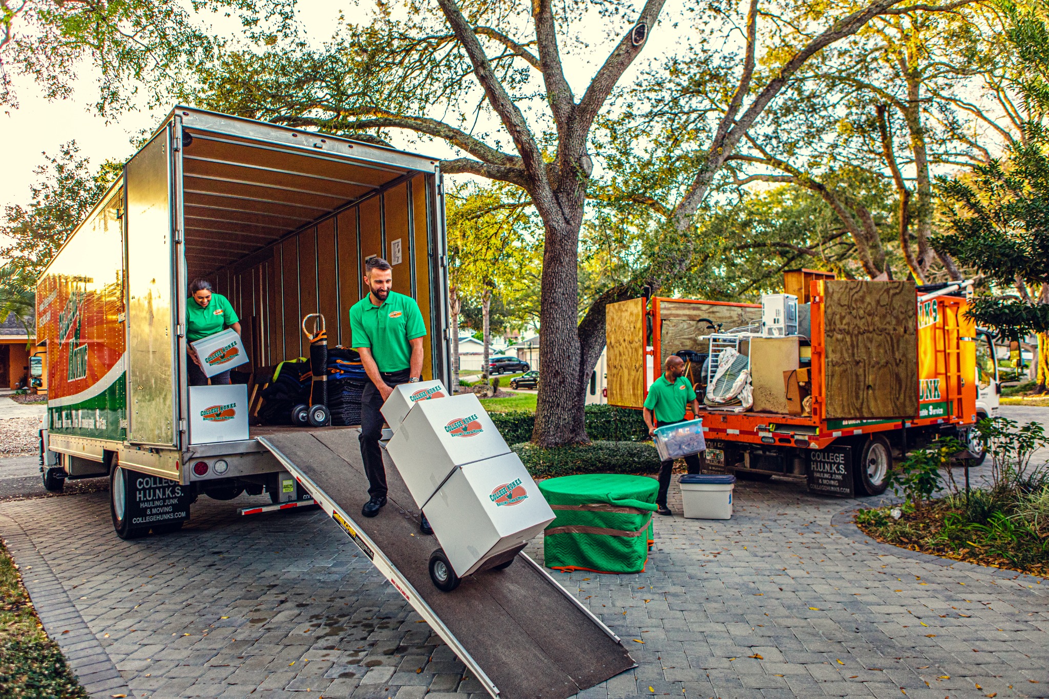 College Hunks Hauling Junk and Moving Central Seattle Facebook ad
