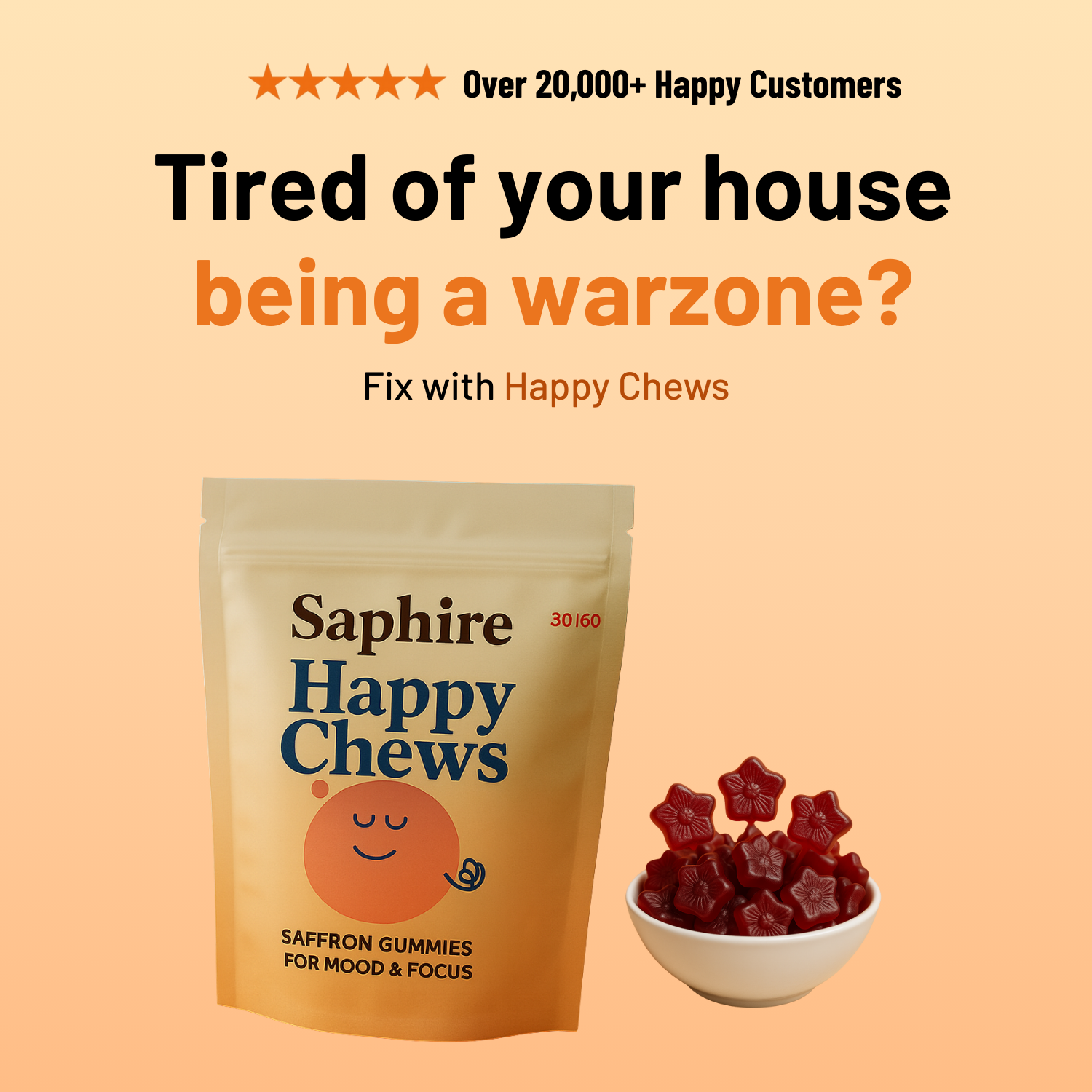 Try Saphire Facebook ad