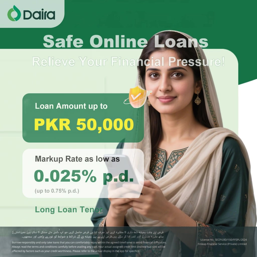 Daira-Fast&Safe Loan Facebook ad