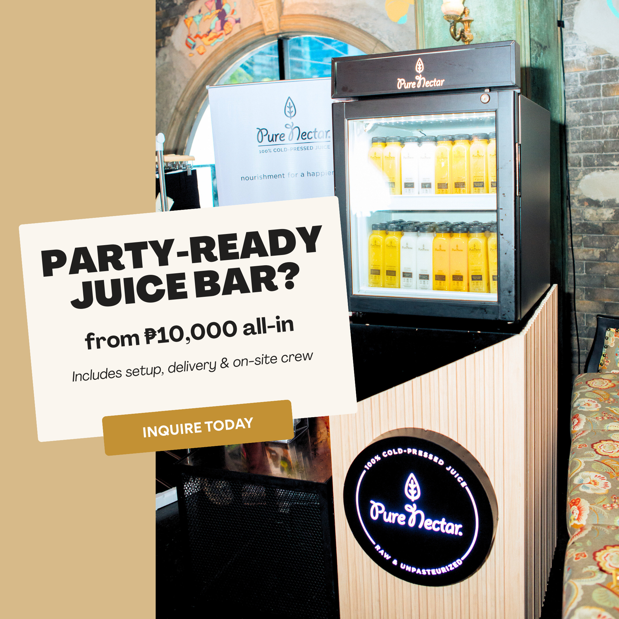 Pure Nectar Facebook ad