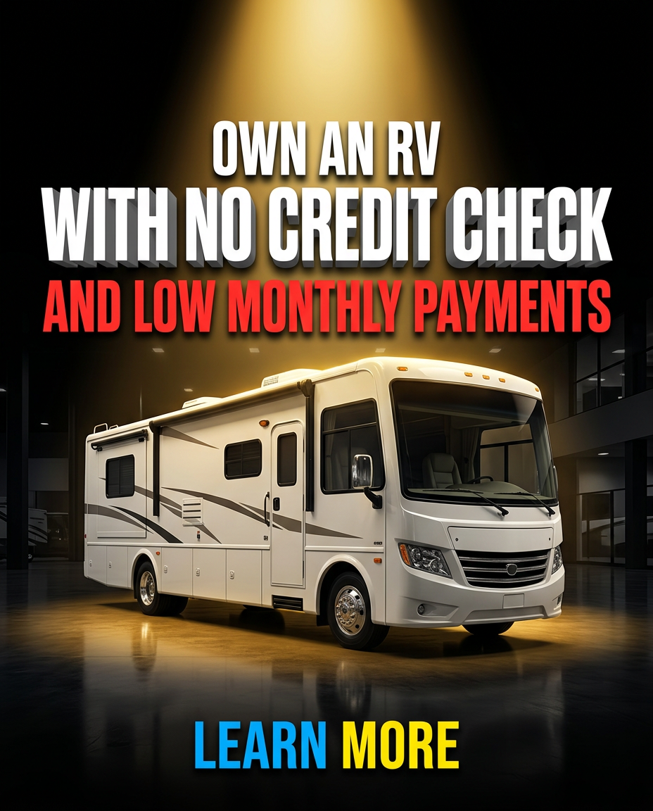 Online Resource Daily Facebook ad: Own An RV With No Credit Check And Low Monthly Payments…