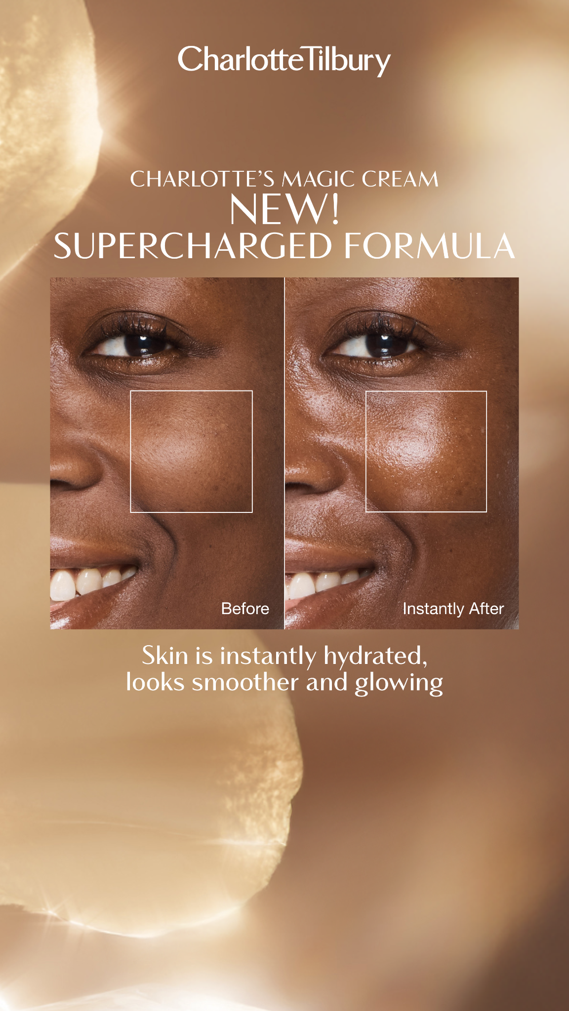 Charlotte Tilbury Skincare Facebook ad