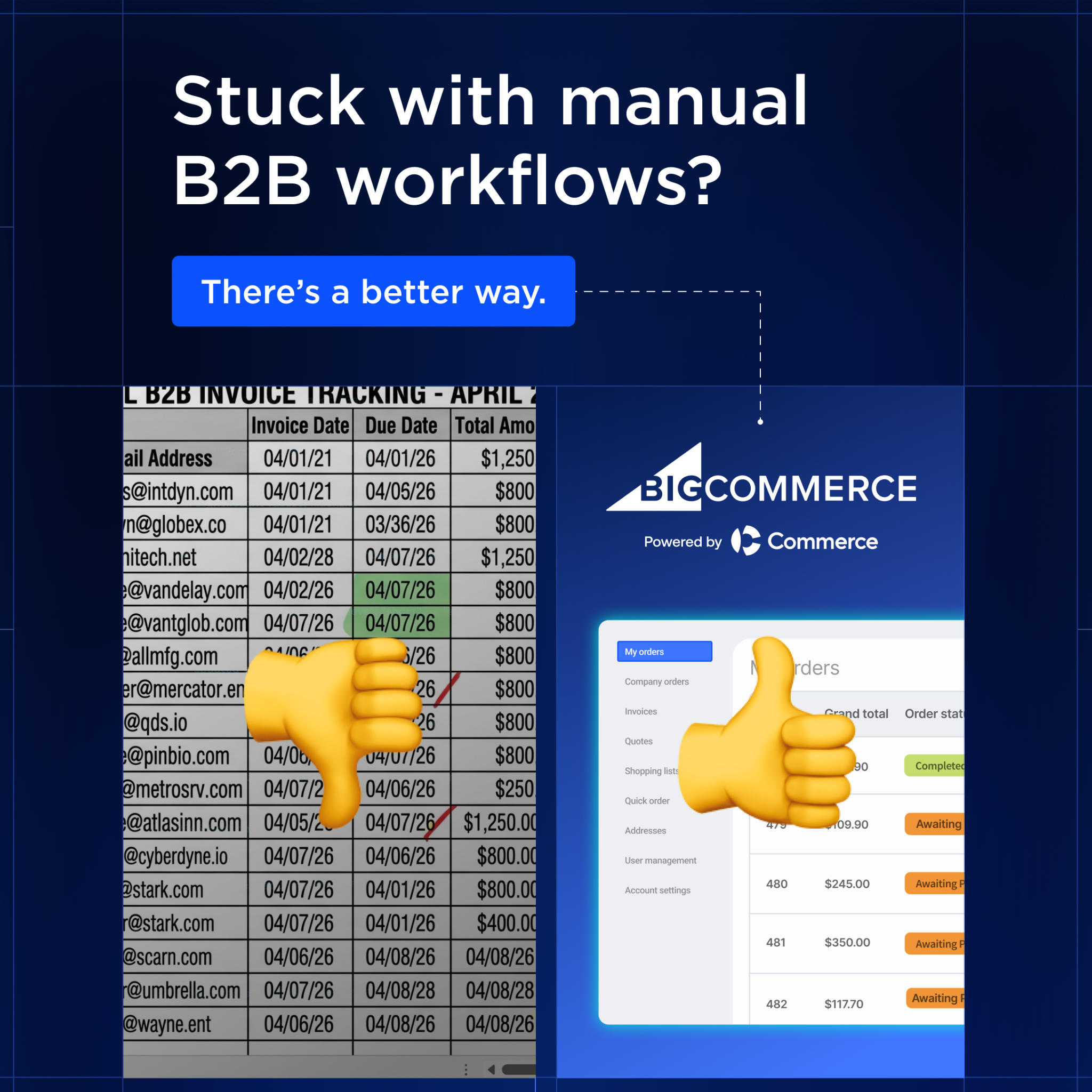 BigCommerce Facebook ad