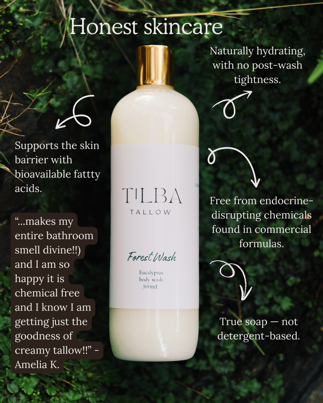 Tilba Tallow Facebook ad