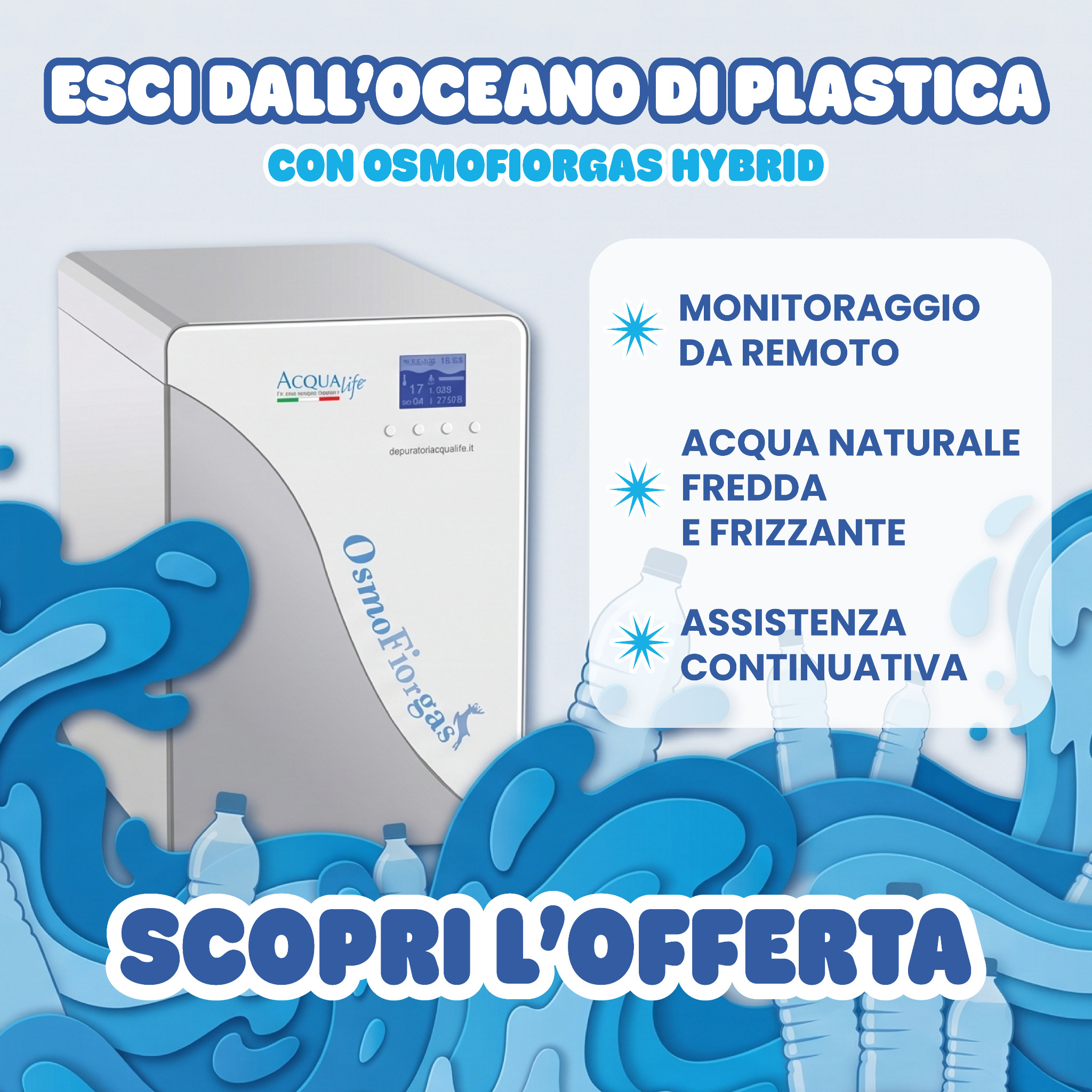Depuratori Acqualife Facebook ad: Richiedi informazioni senza impegno
