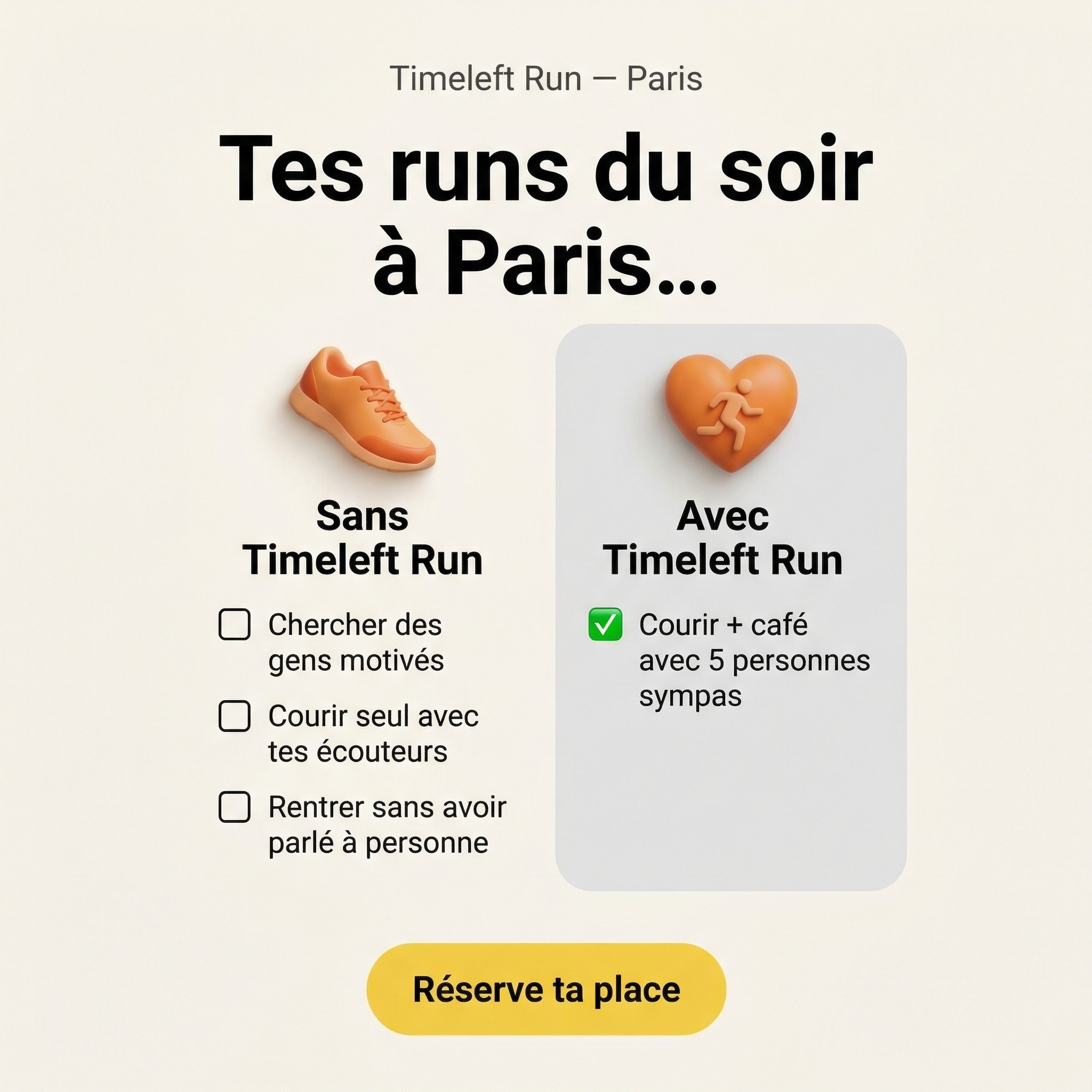 Timeleft Facebook ad