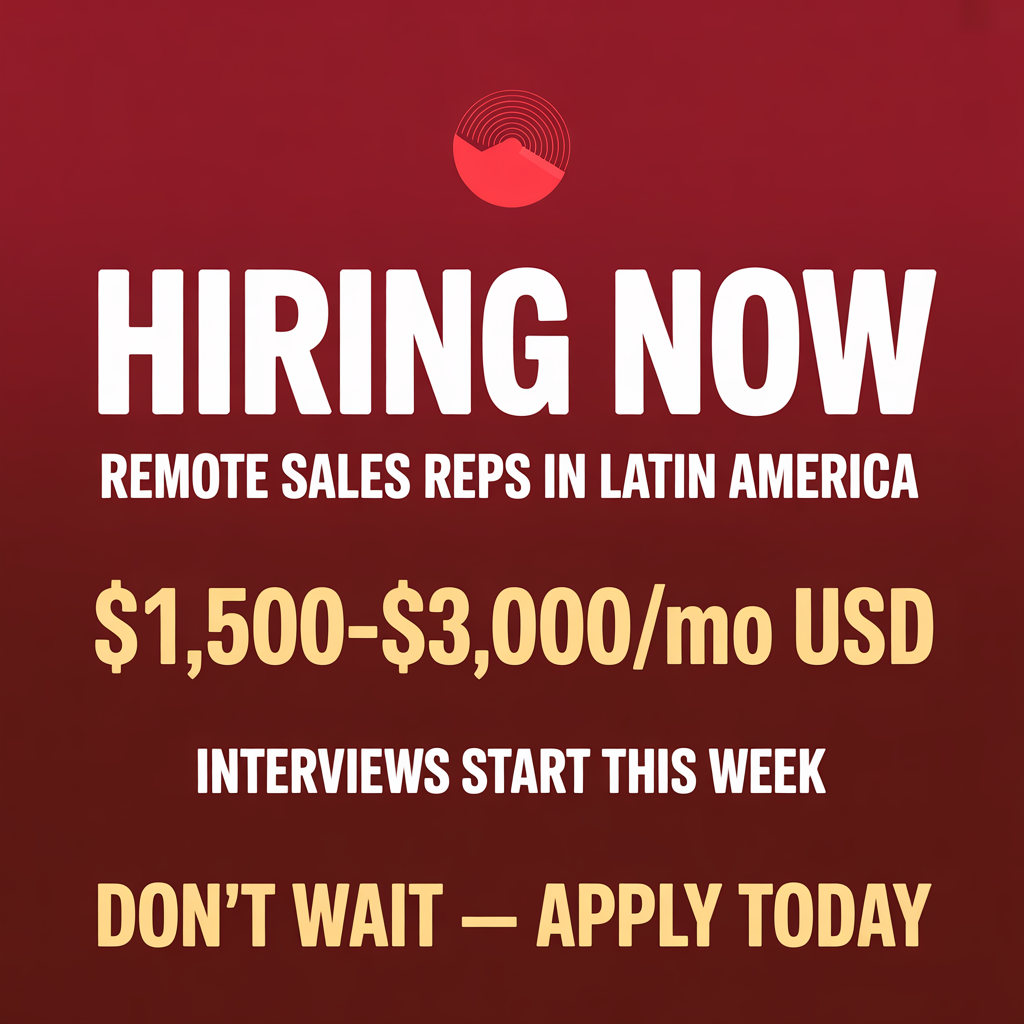Full Calendar Facebook ad: Earn $1,500-$3,000/m in Remote Sales!