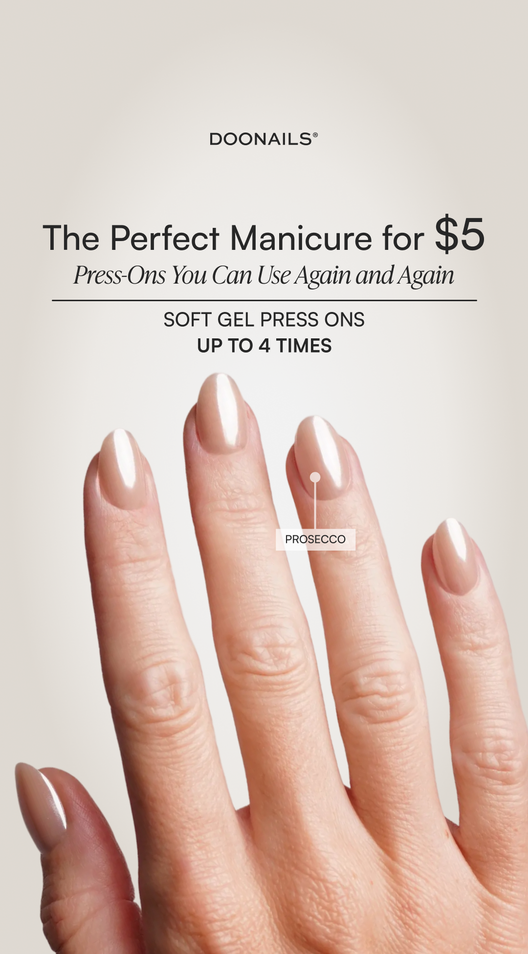 Doonails Facebook ad from Mar 12, 2026