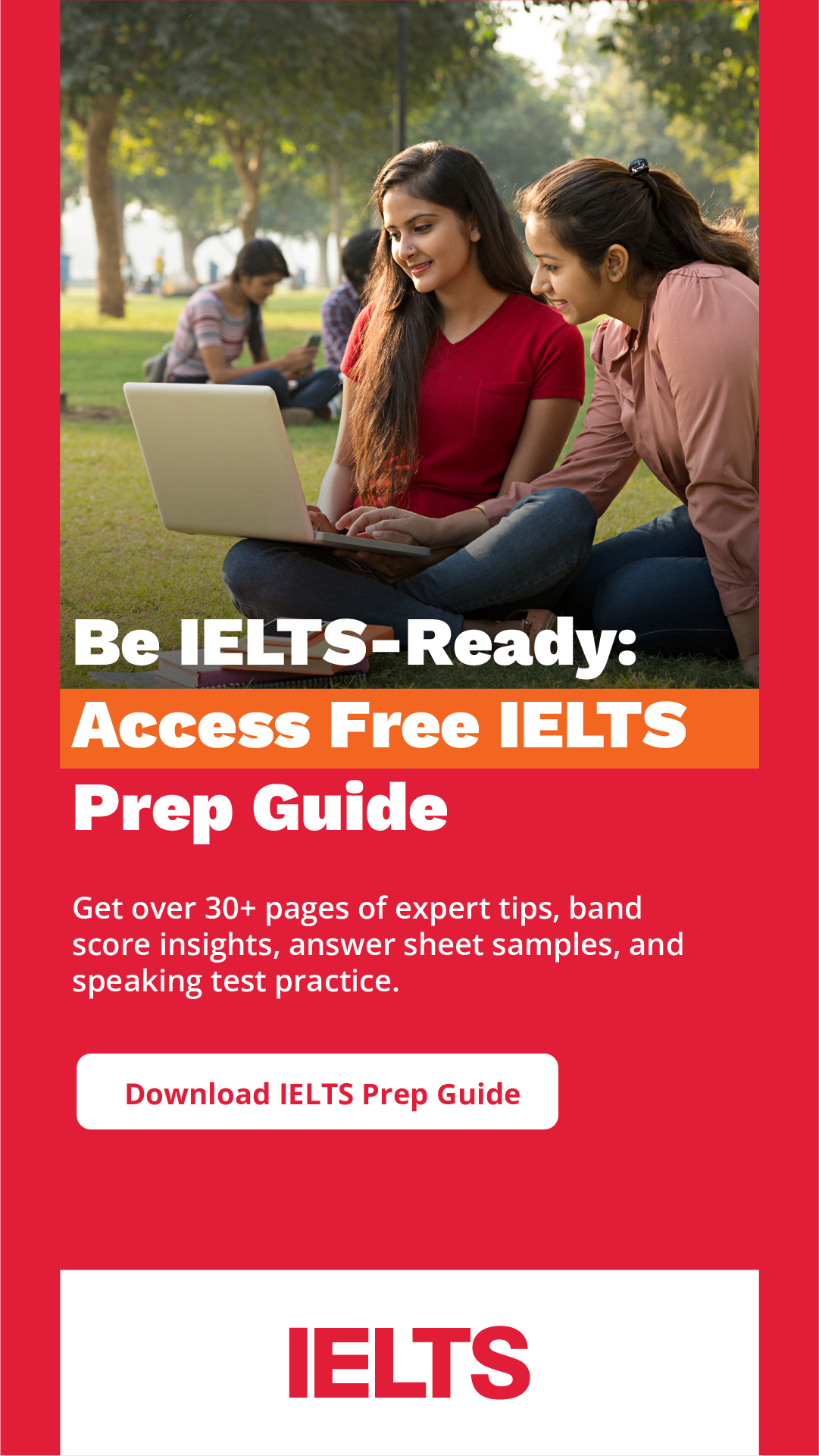 IELTS by IDP Facebook ad