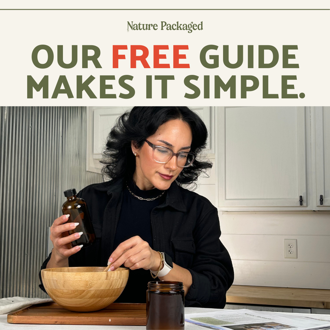 Nature Packaged Facebook ad: Download the Ultimate Oil Sourcing Guide