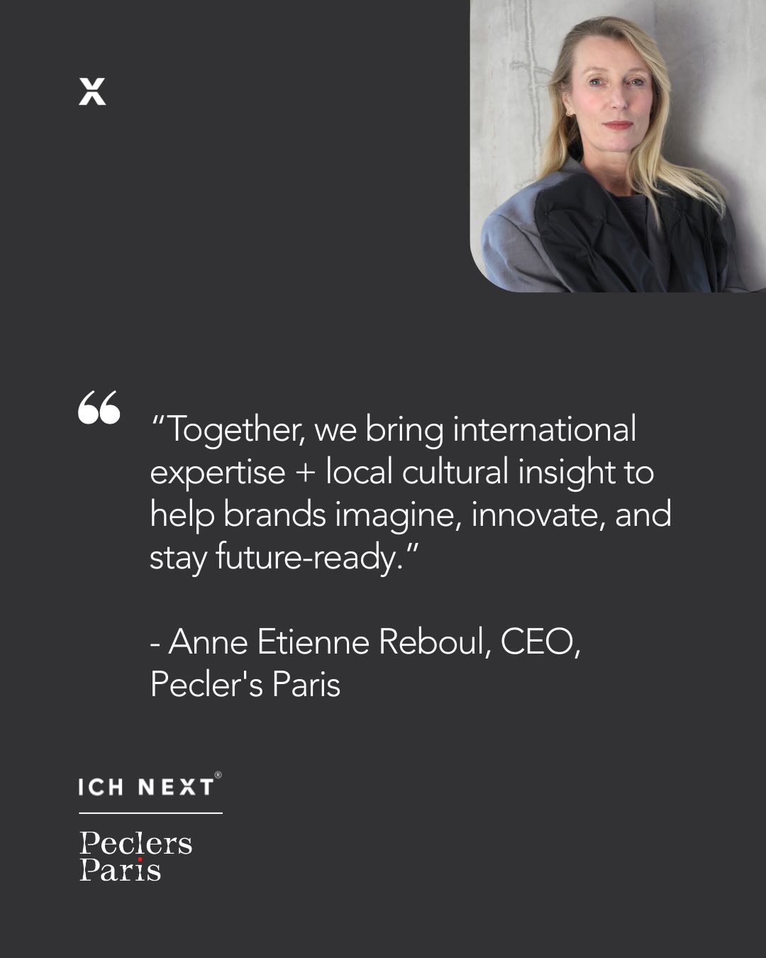 ICH NEXT Facebook ad: A global trend isn’t a strategy until it…