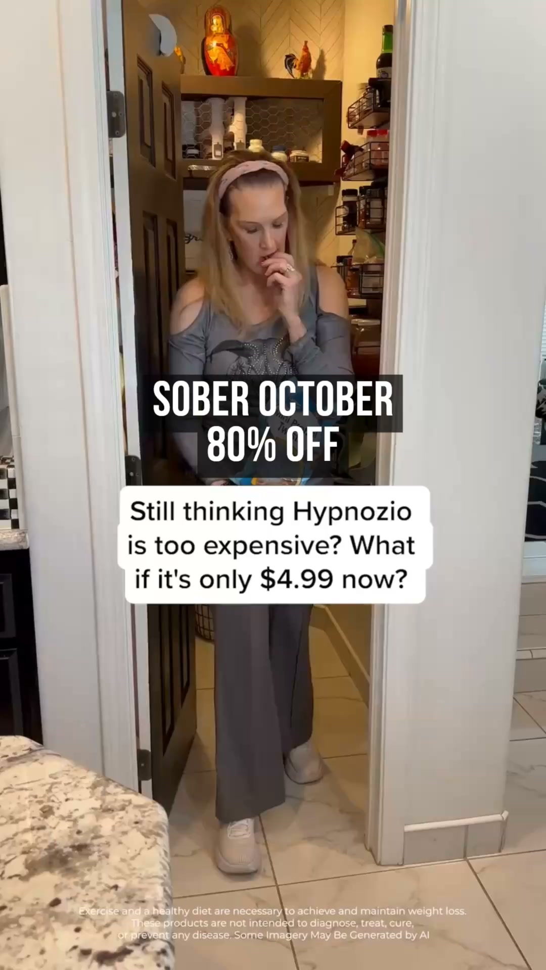 Hypnozio: power of hypnotherapy Facebook ad: Break Free from Alcohol Addiction