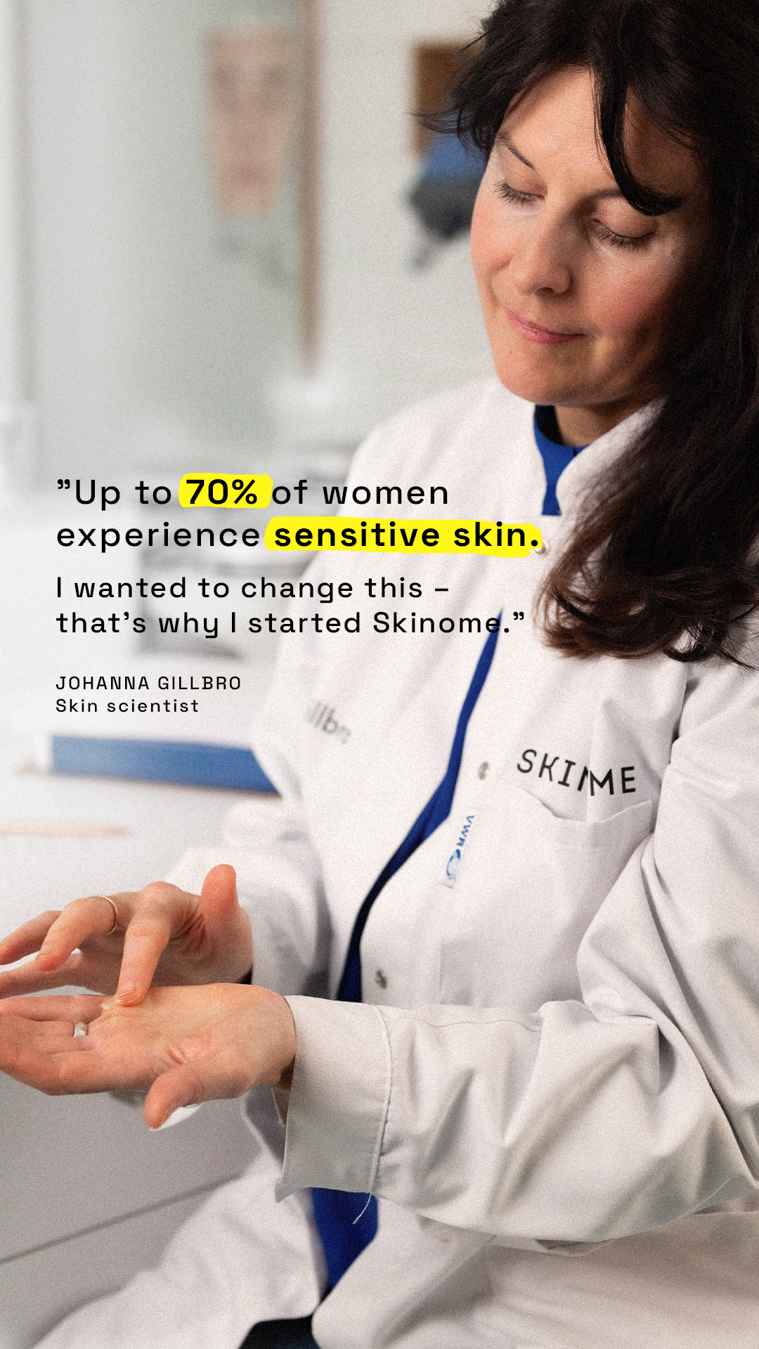 Skinome Facebook ad