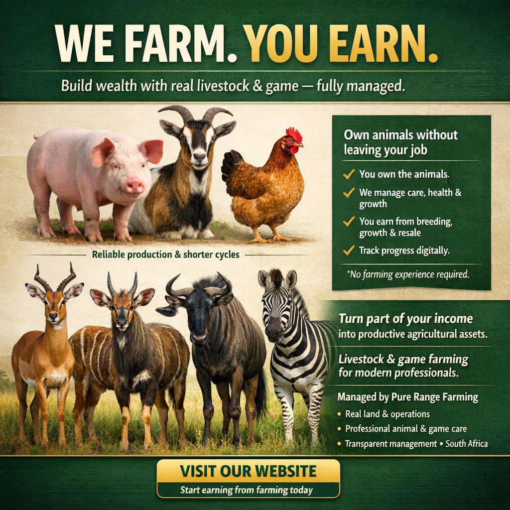 Pure Range Farming Facebook ad: Impala