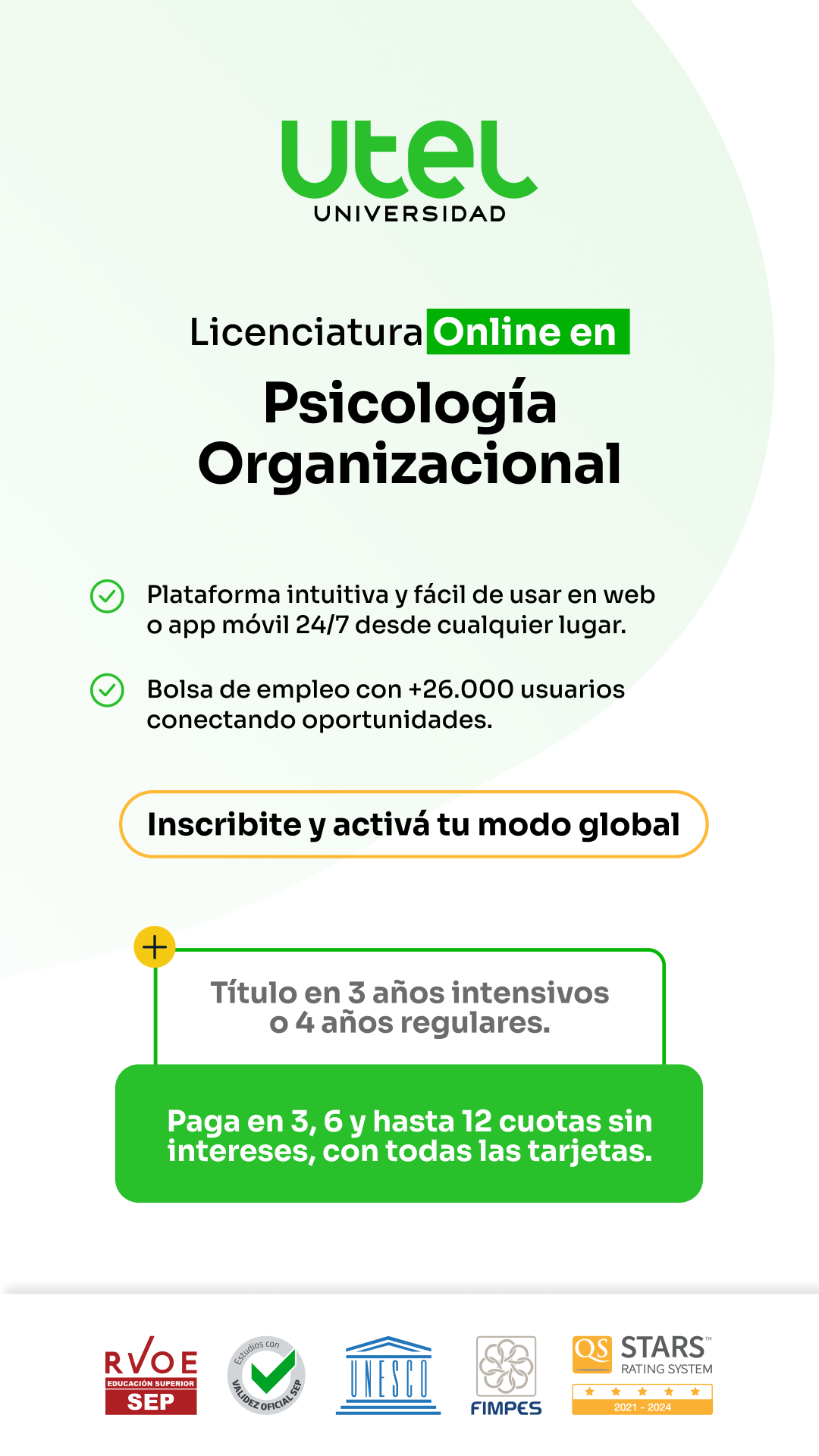 Utel Universidad - Comunidad Argentina Facebook ad