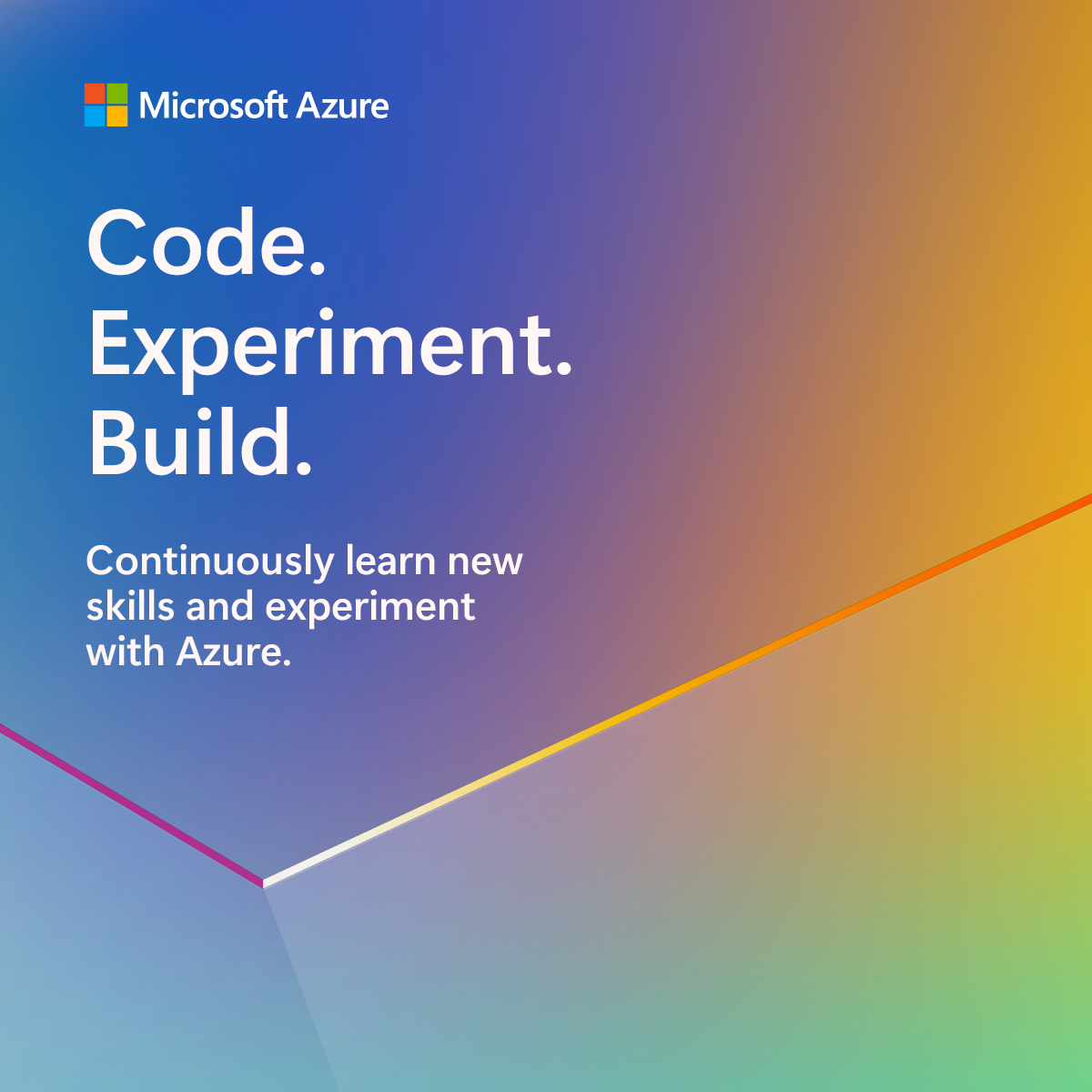 Microsoft Azure Facebook ad