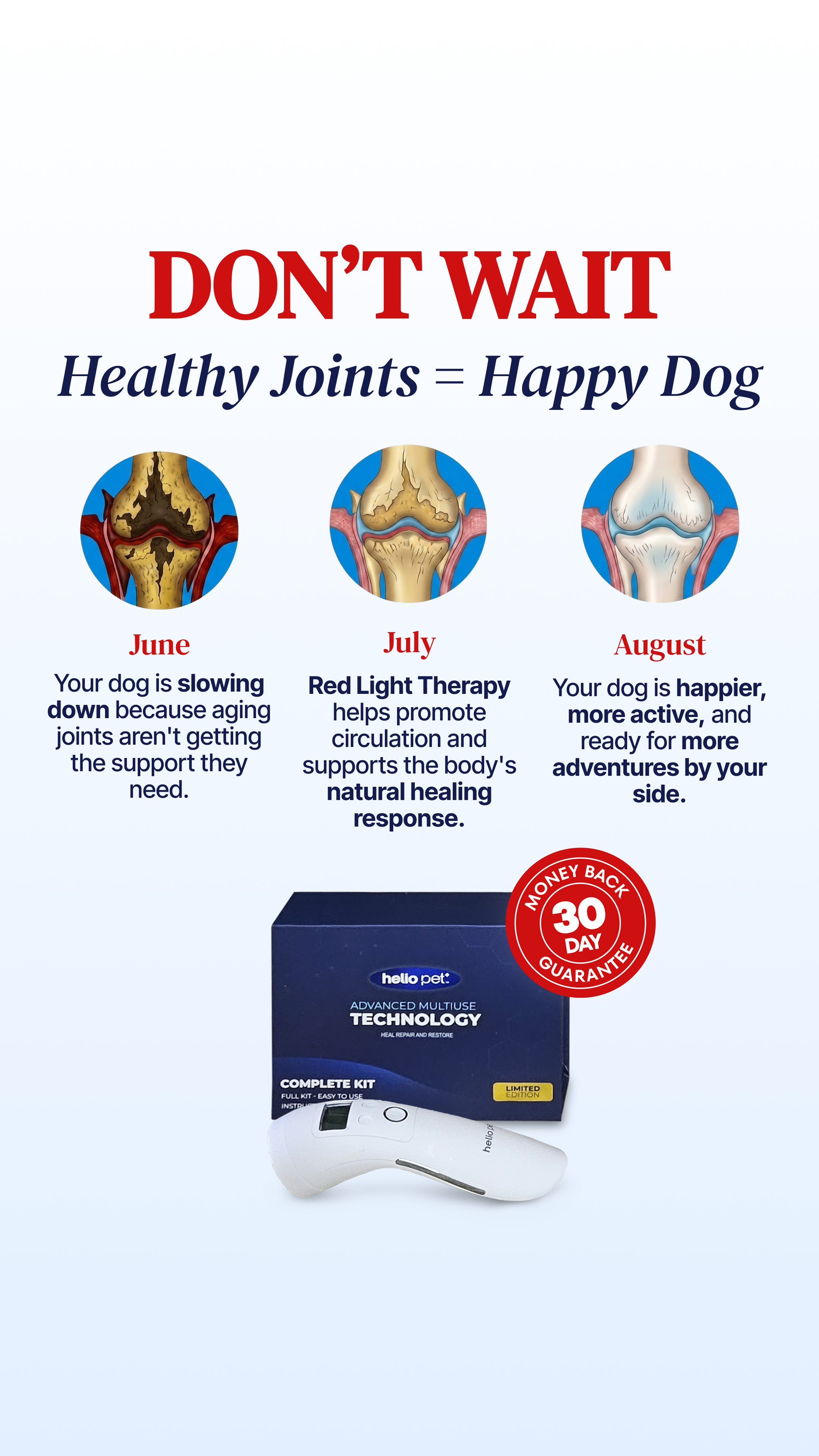 Helio Pet Facebook ad