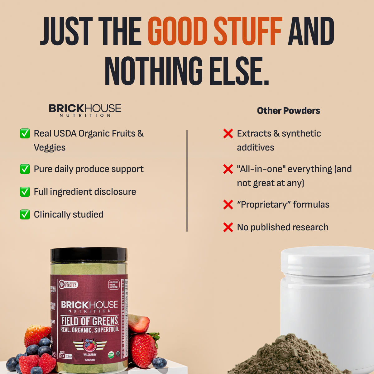 BrickHouse Nutrition Facebook ad