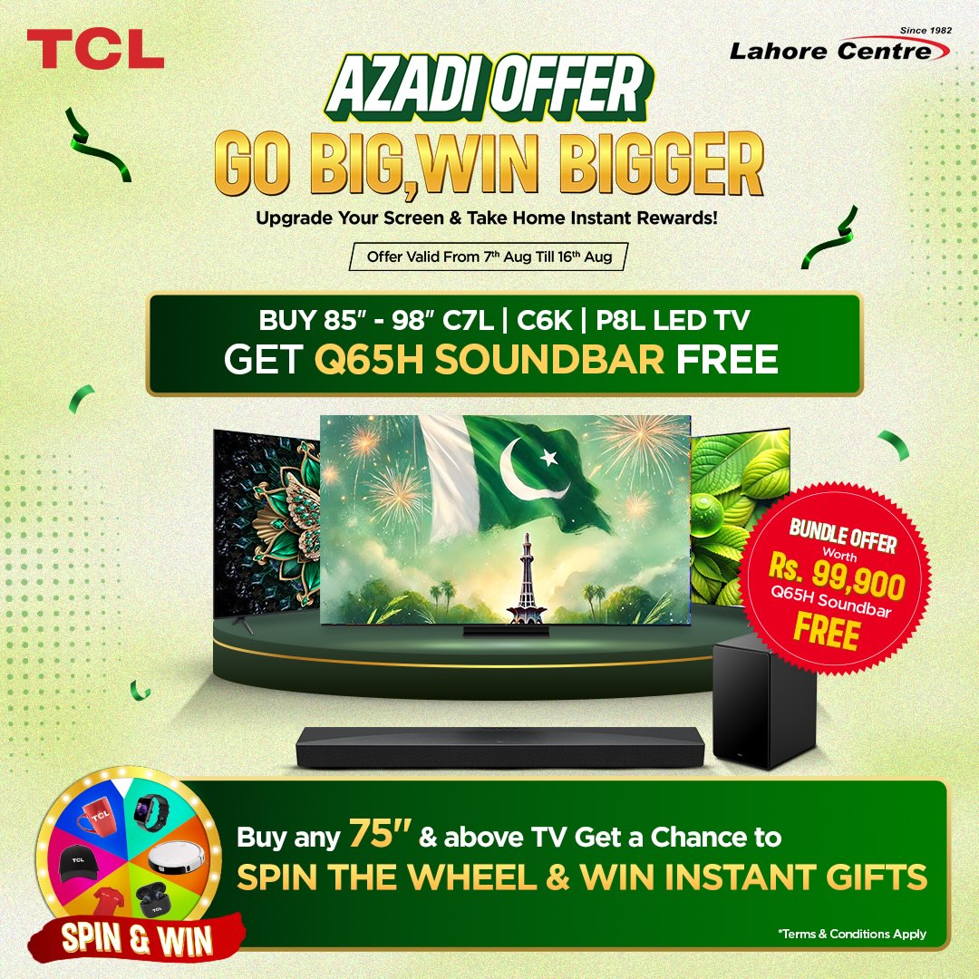 Lahore Centre Facebook ad