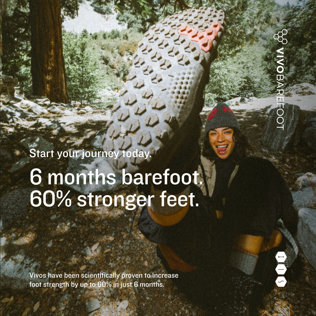Vivobarefoot Facebook ad