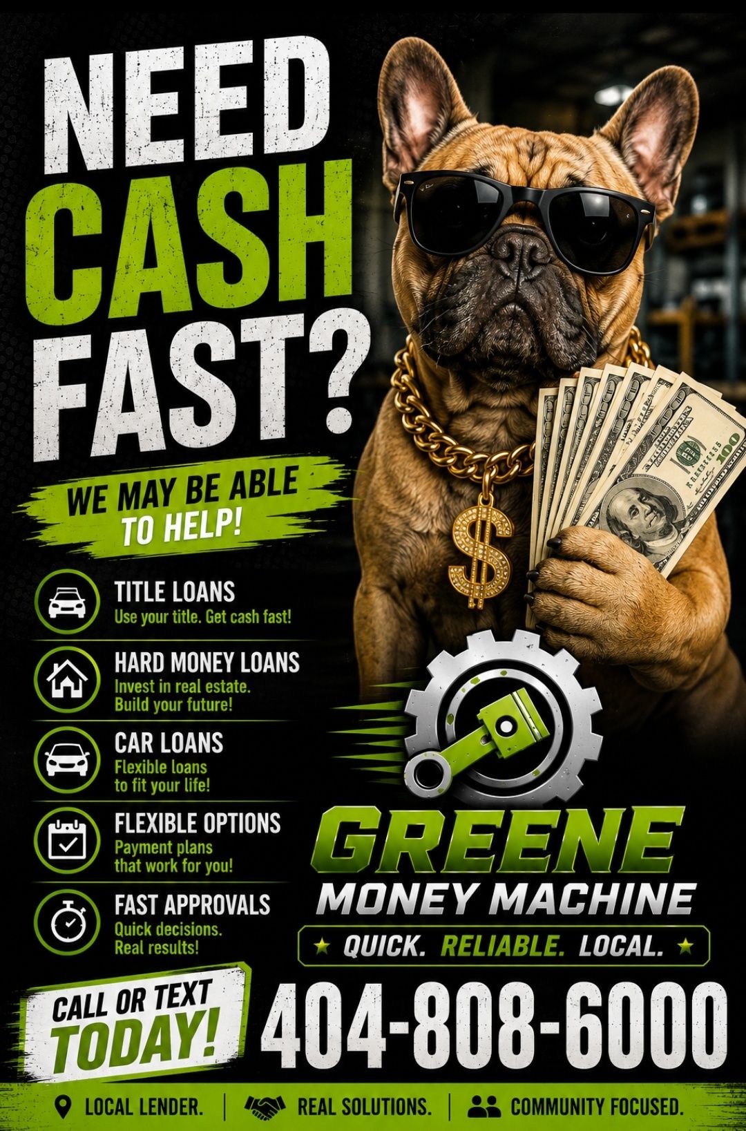 Dollars 4 Titles Facebook ad