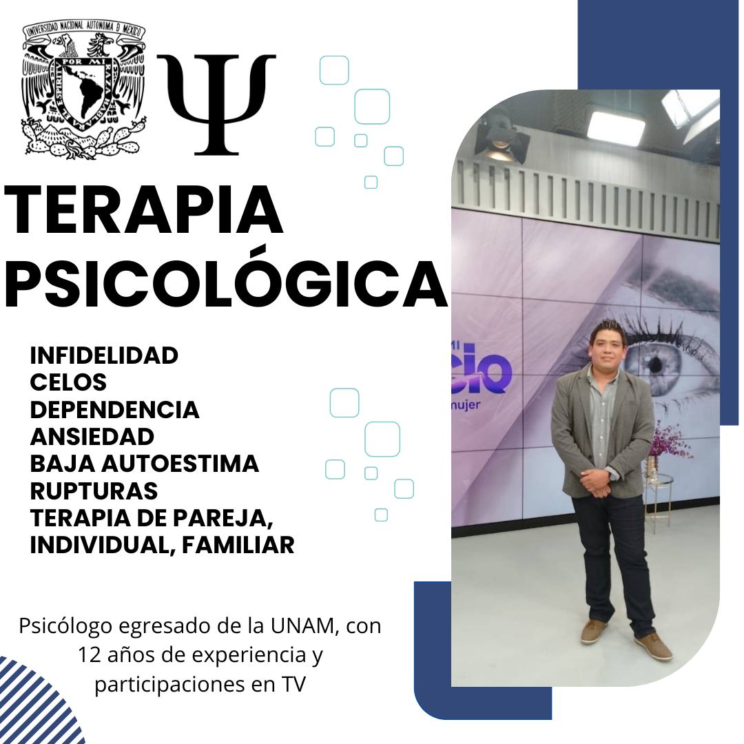 Psicólogo Emmanuel Carmona Facebook ad: Terapia Psicológica. Cuento con más de 12 años…