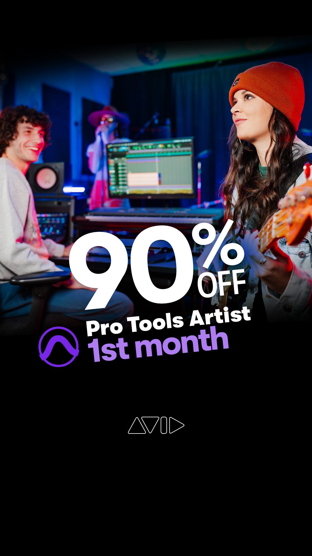 Avid Pro Tools Facebook ad