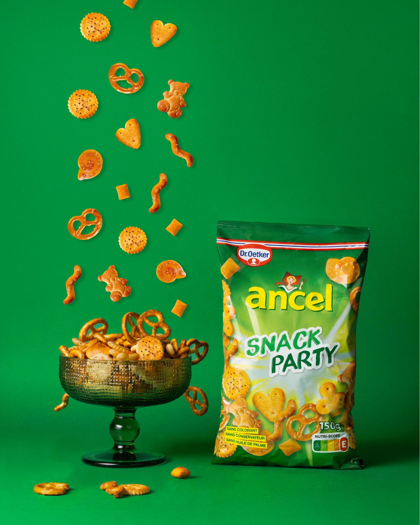 Dr. Oetker France Facebook ad: Partagez un instant croustillant avec le Snack Party!