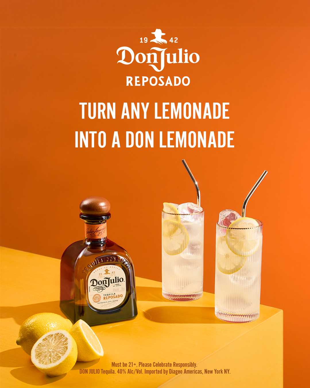 Don Julio Tequila Facebook ad from Jul 2, 2026
