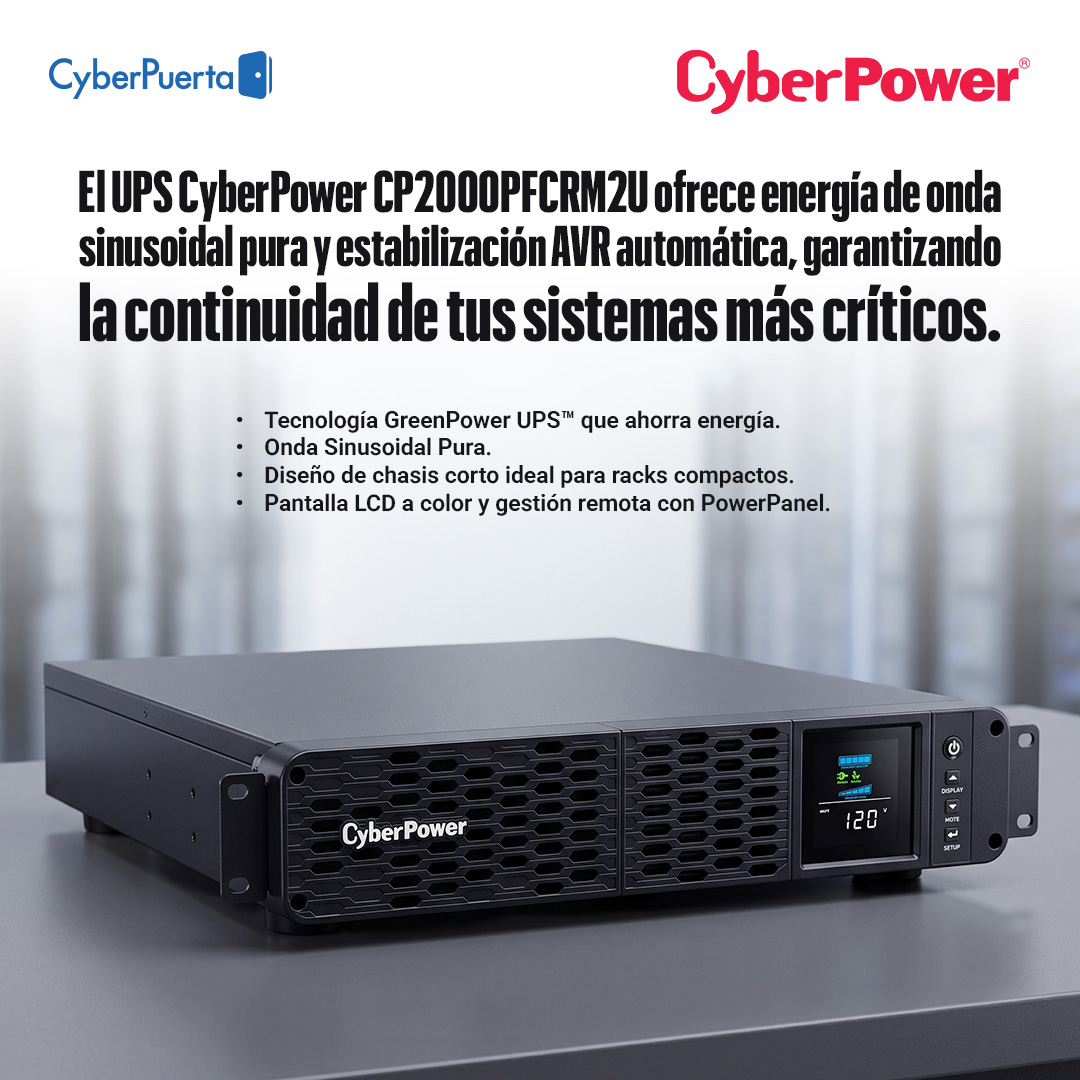 Cyberpuerta Facebook ad: Potencia que se nota