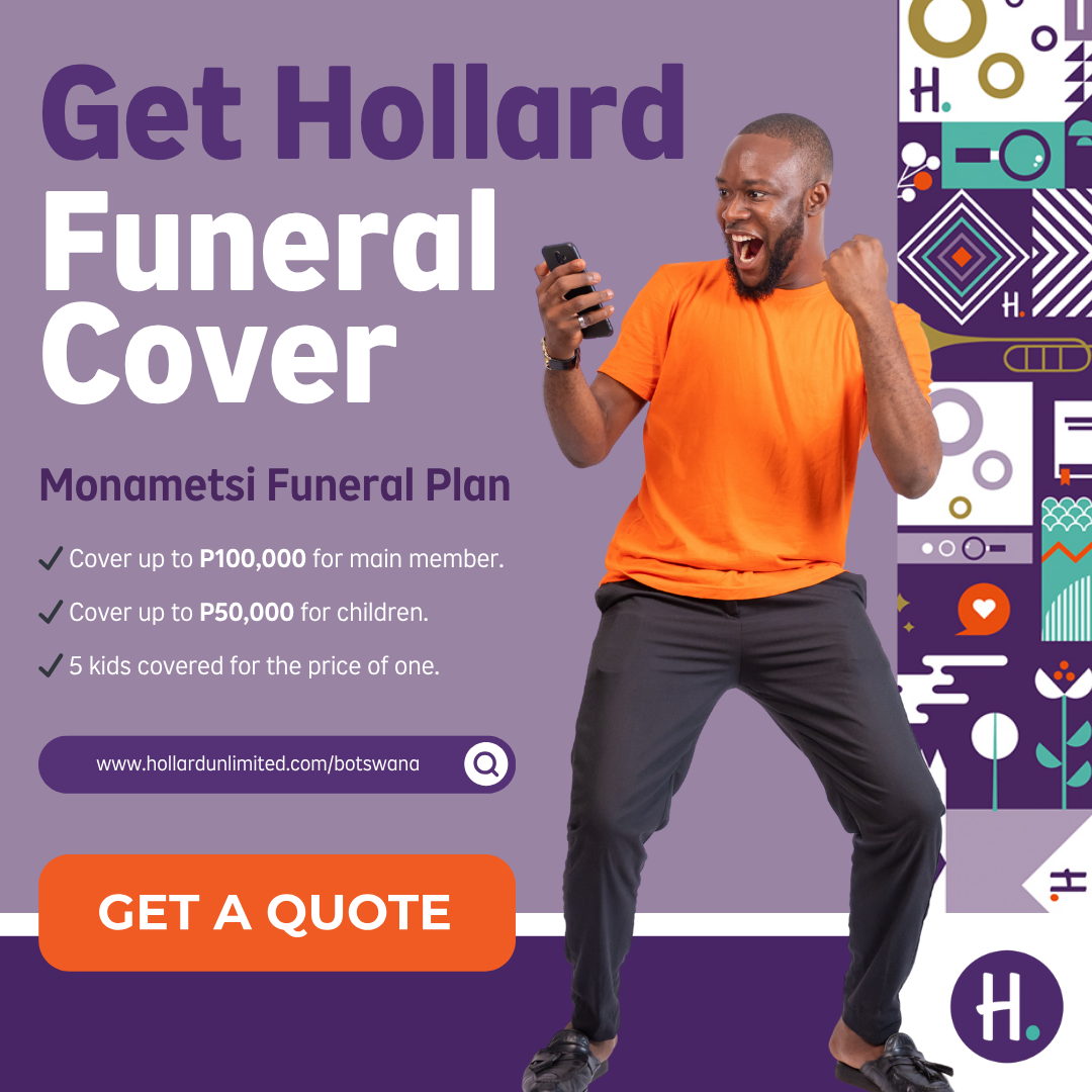 Hollard Insurance Botswana Facebook ad