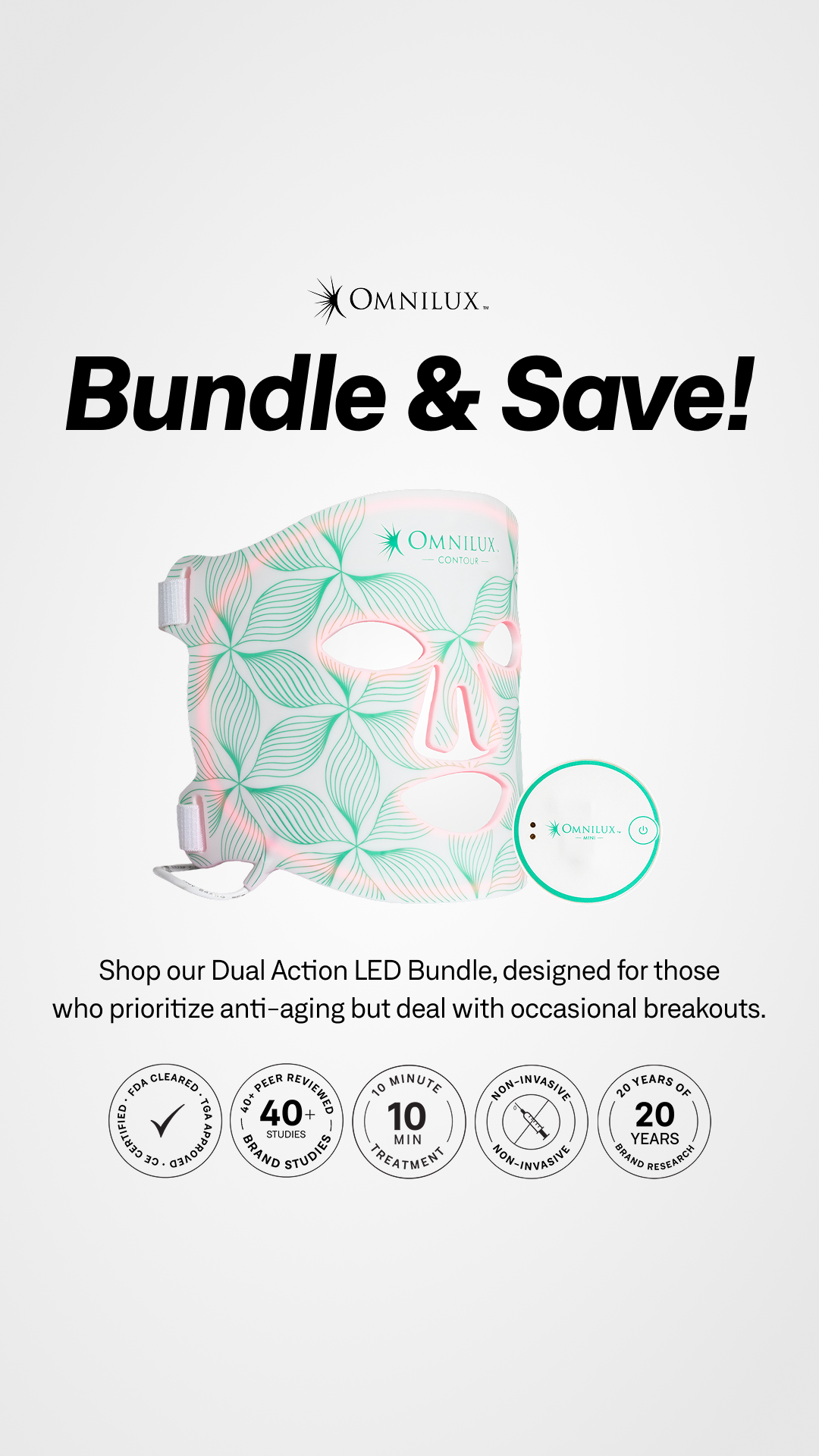Omnilux Facebook ad