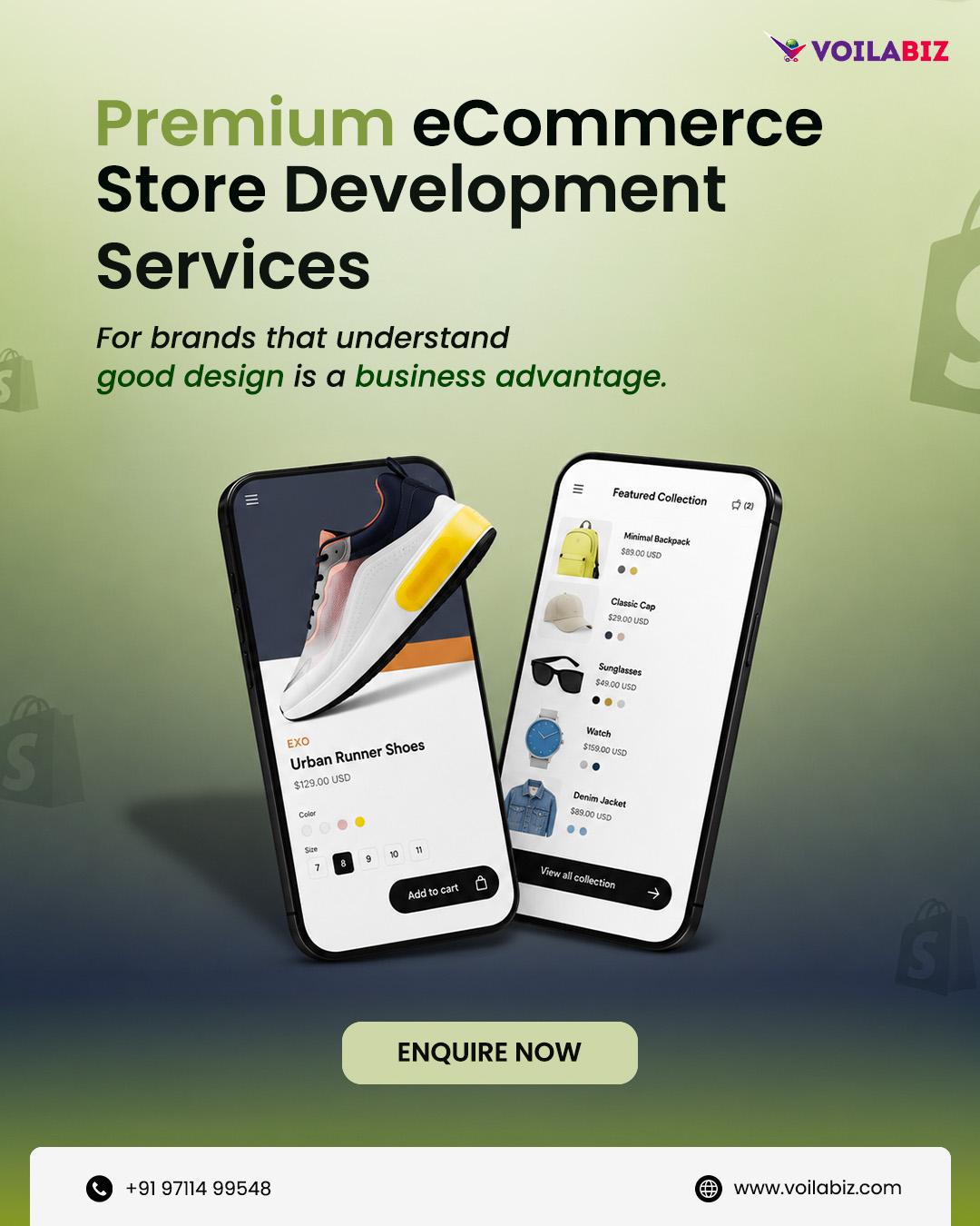 VoilaBiz Facebook ad: Talk To Our Experts
